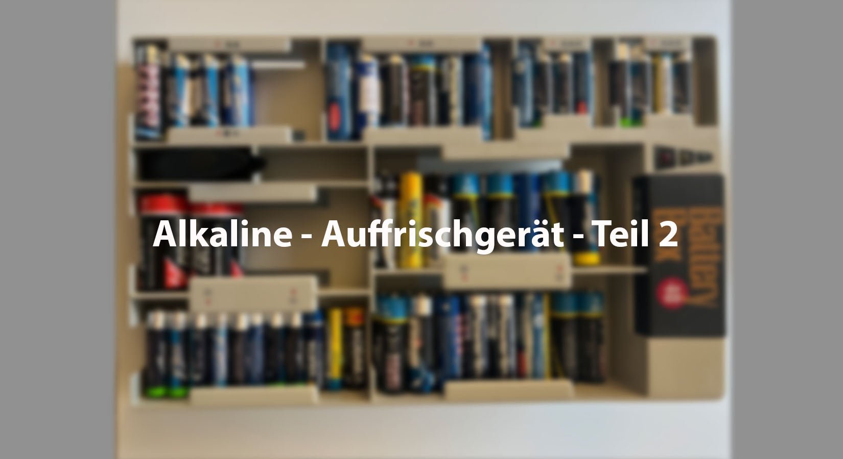 Alkaline - Auffrischgerät - Teil 2 - AZ-Delivery
