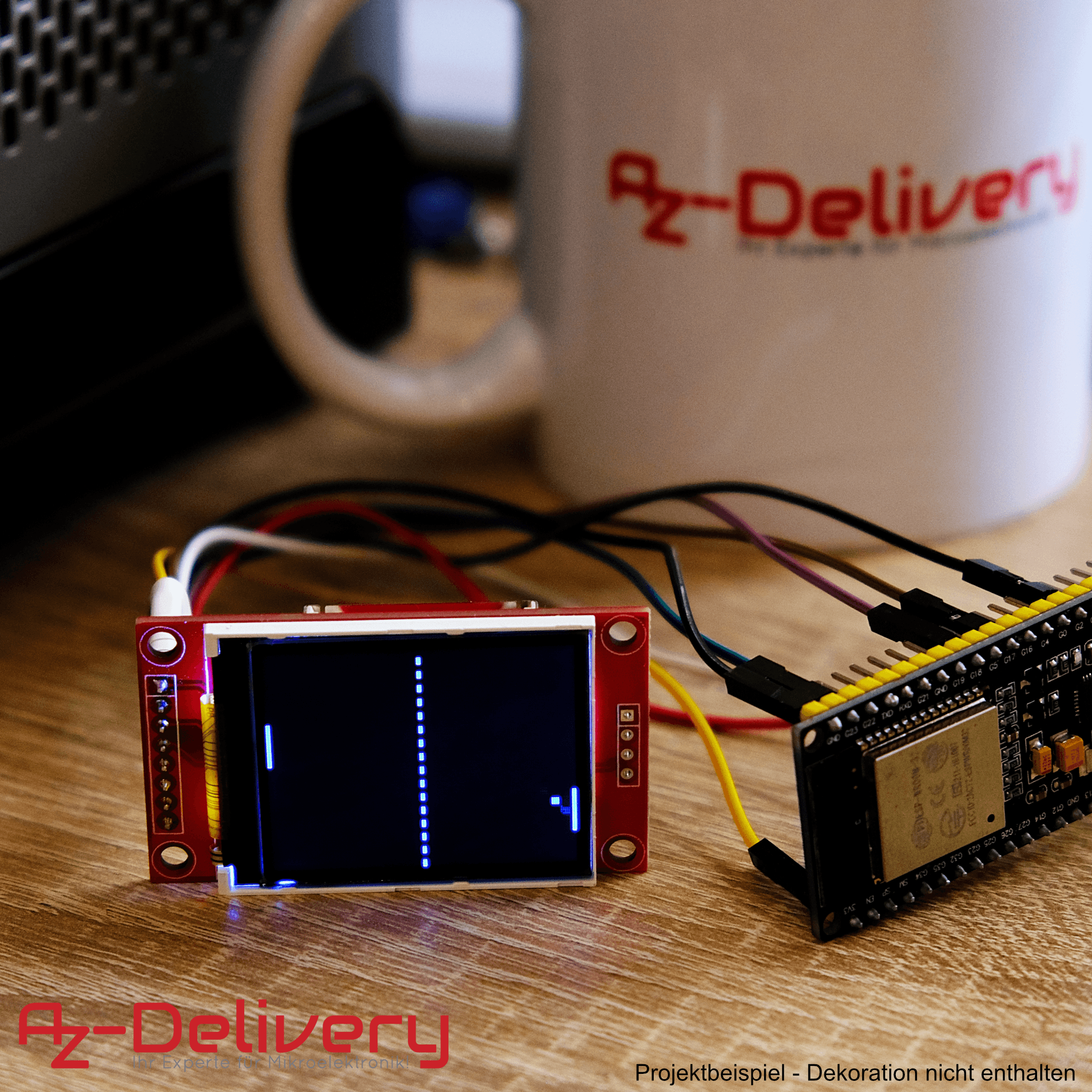 Funzionamento del display TFT da 1,8" sul kit di sviluppo ESP32 C
