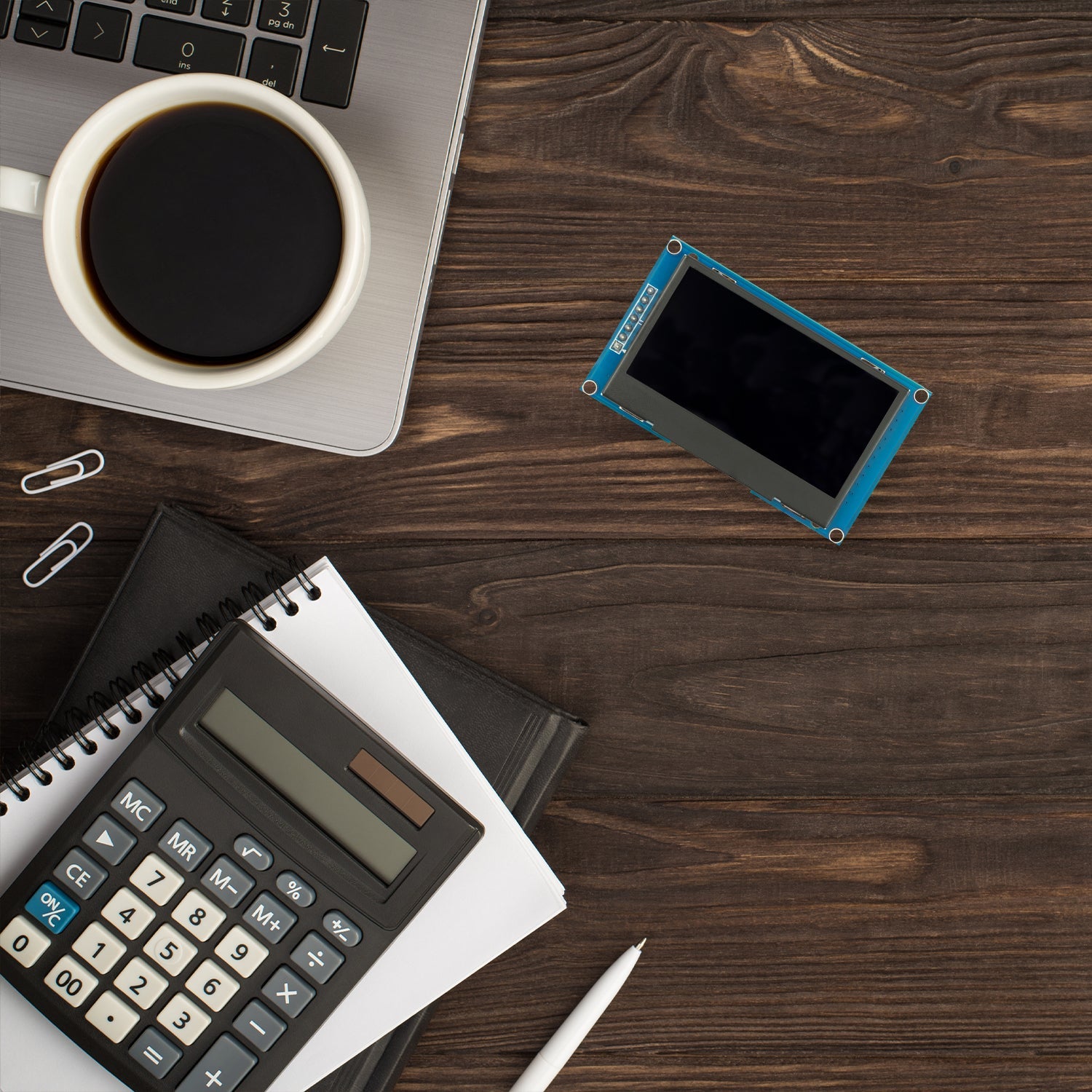 2,42" 128X64 - OLED - Anzeigemodul SPI - 2.42 Zoll OLED Bildschirm kompatibel mit Arduino UNO R3 - Weiße Schrift OLED - AZ - Delivery