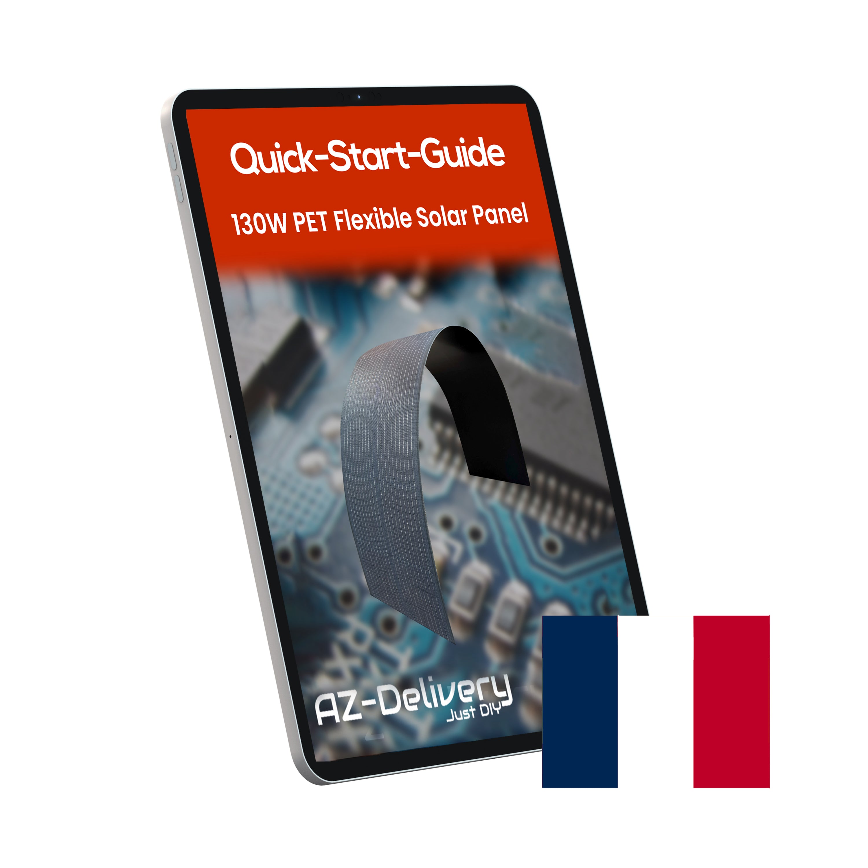 130W ETFE Flexibles Solarpanel – Monokristallines Solarmodul, Leicht & Robust, PV-Modul mit MC4-Stecker, Ideal für Wohnmobil, Boot, Dach, Balkon, Camping & Netzunabhängige Anwendungen