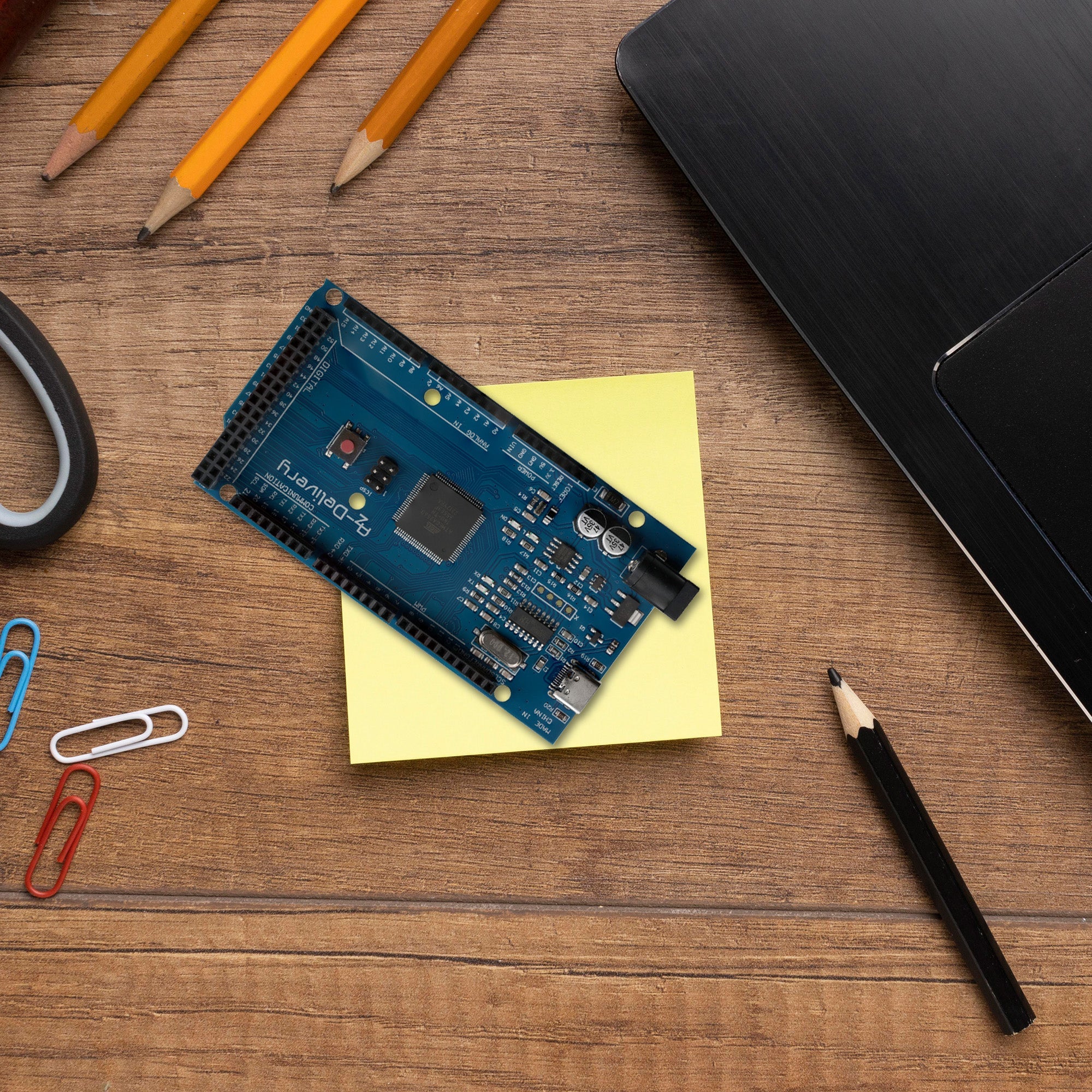 AZ - MEGA2560 - Board Mikrokontroller mit USB - C Anschluss Entwicklungsboard kompatibel mit Arduino - AZ - Delivery