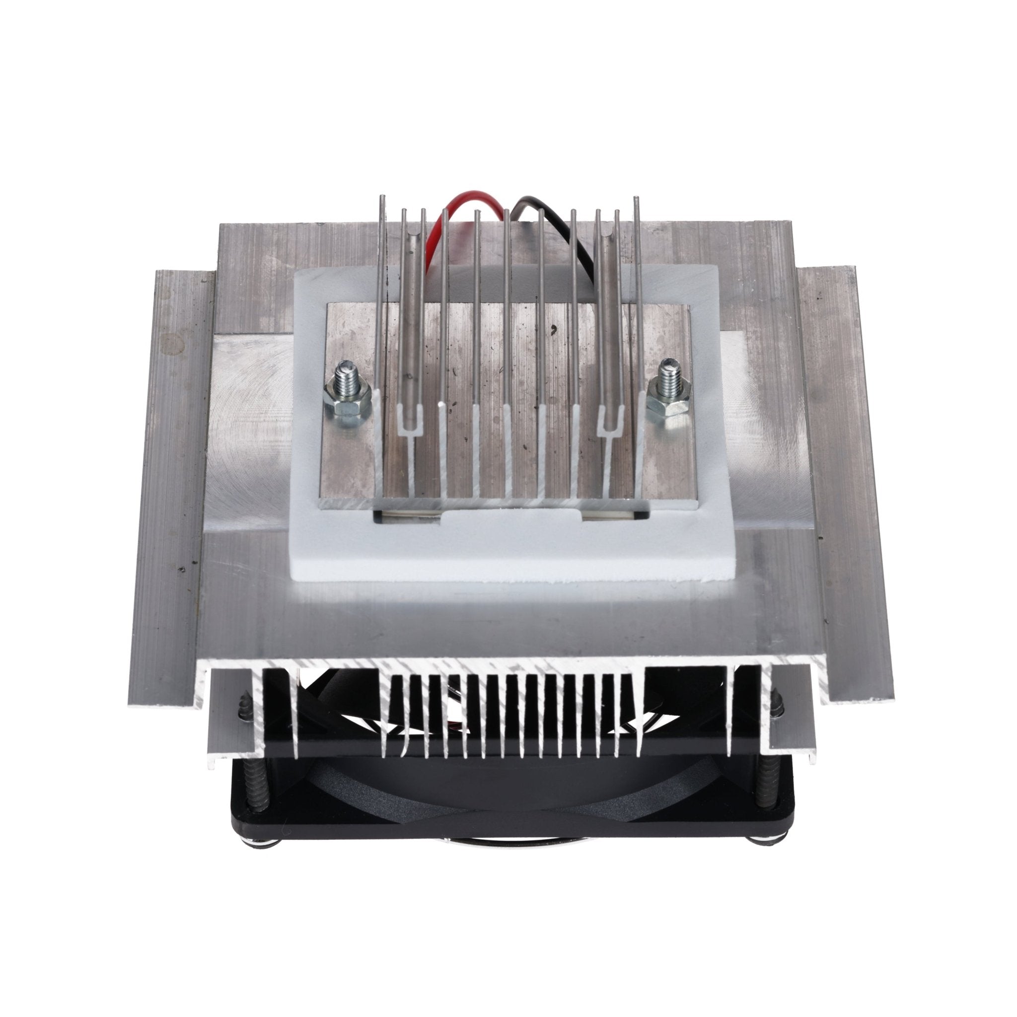 Cooling Kit für Peltier - Elemente – Kühlkörper & Lüfter - Set für thermoelektrische Kühlung – Aluminium - Heatsinks, 12V Lüfter, Zubehör für DIY - Projekte - AZ - Delivery