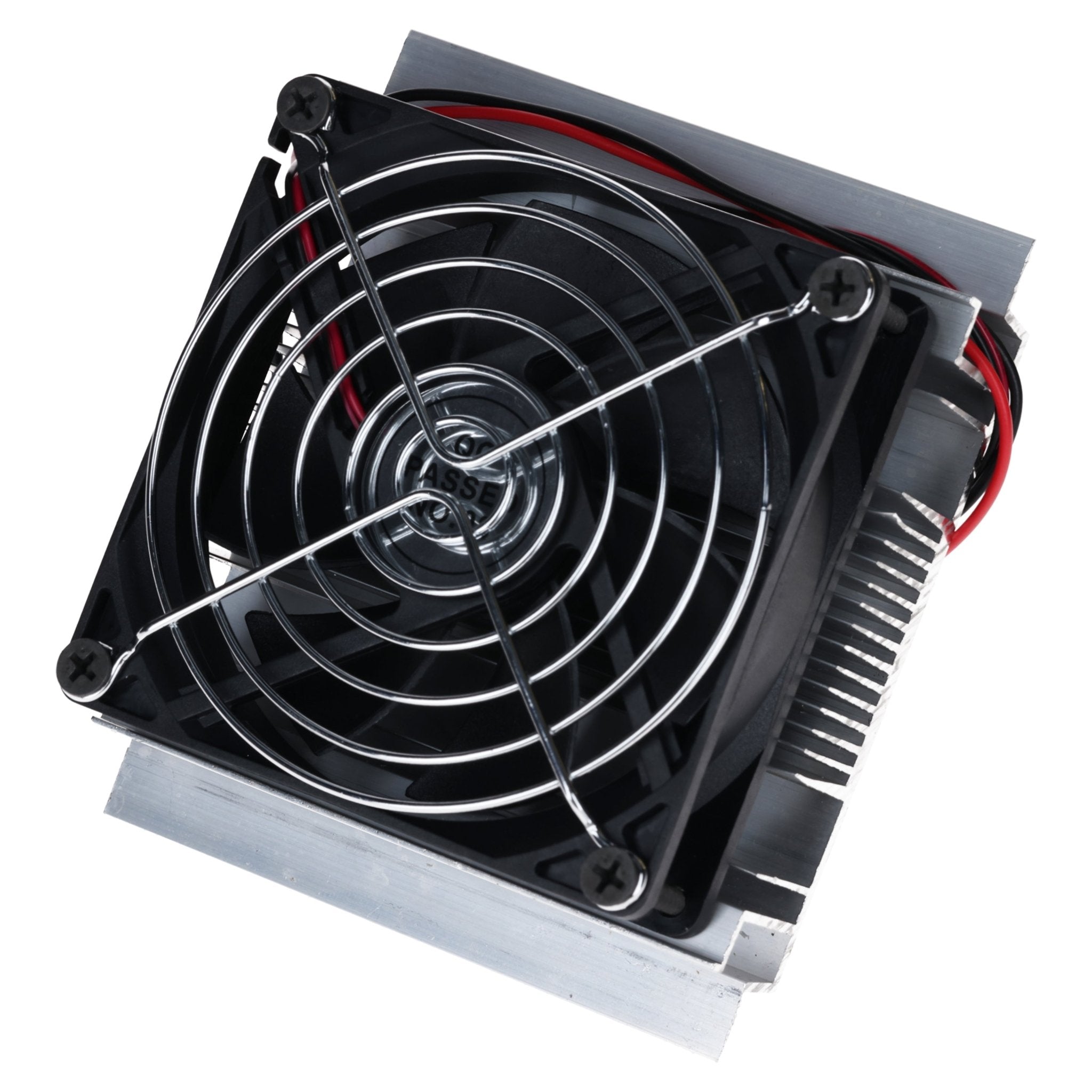 Cooling Kit für Peltier - Elemente – Kühlkörper & Lüfter - Set für thermoelektrische Kühlung – Aluminium - Heatsinks, 12V Lüfter, Zubehör für DIY - Projekte - AZ - Delivery