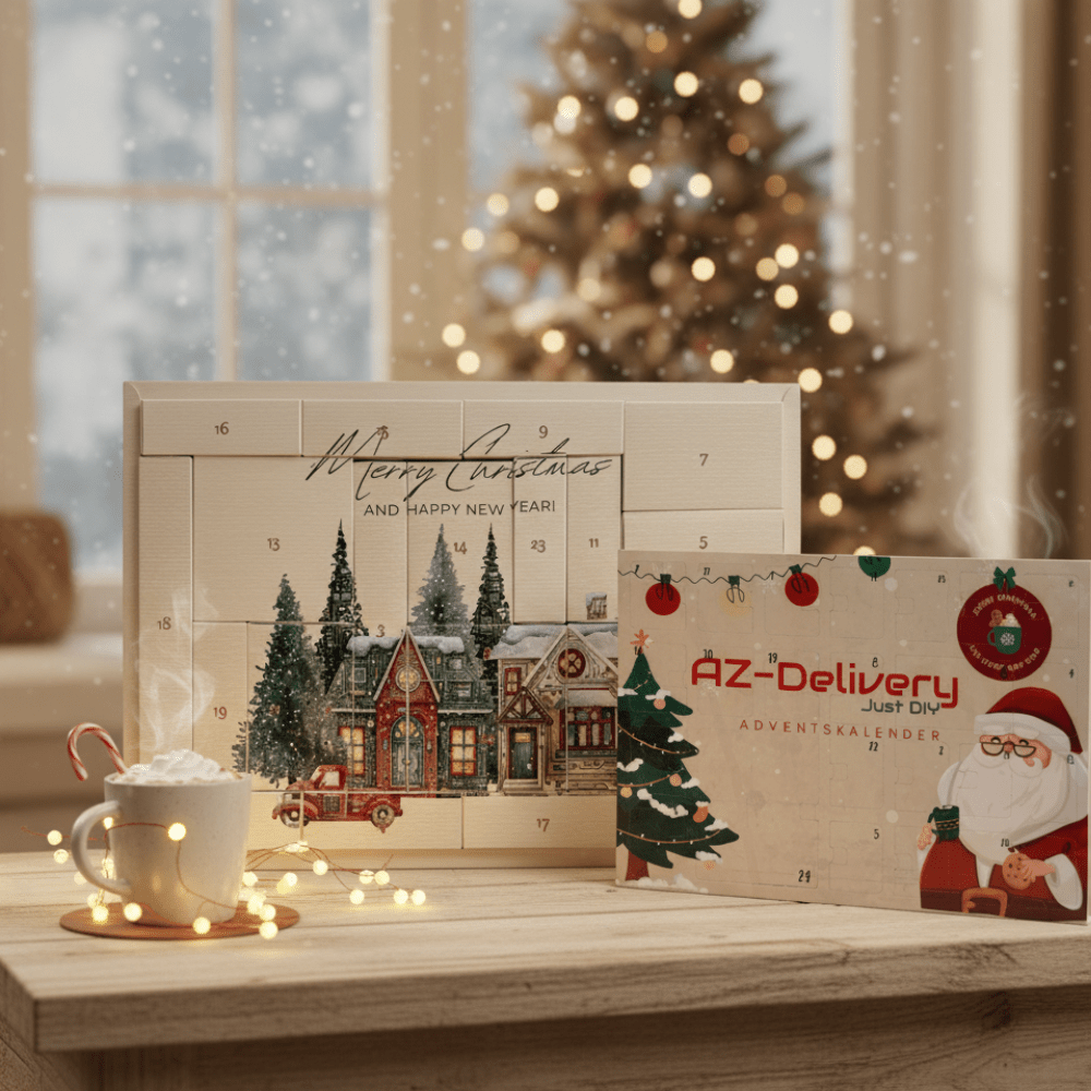 Der Ultimative AZ - Delivery Mikroelektronik - Adventskalender – wahlweise mit Projekten & Anleitungen - AZ - Delivery