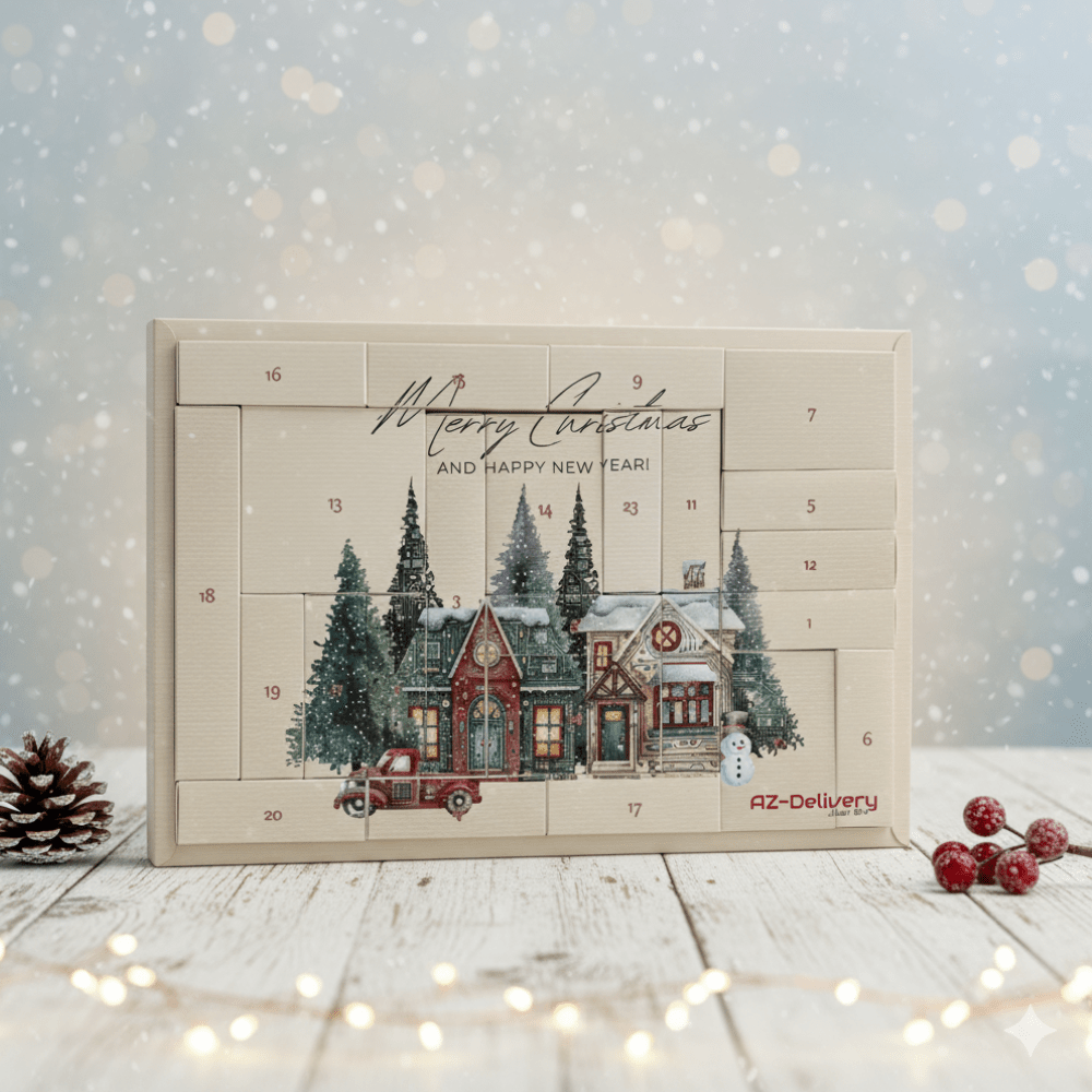 Der Ultimative AZ - Delivery Mikroelektronik - Adventskalender – wahlweise mit Projekten & Anleitungen - AZ - Delivery