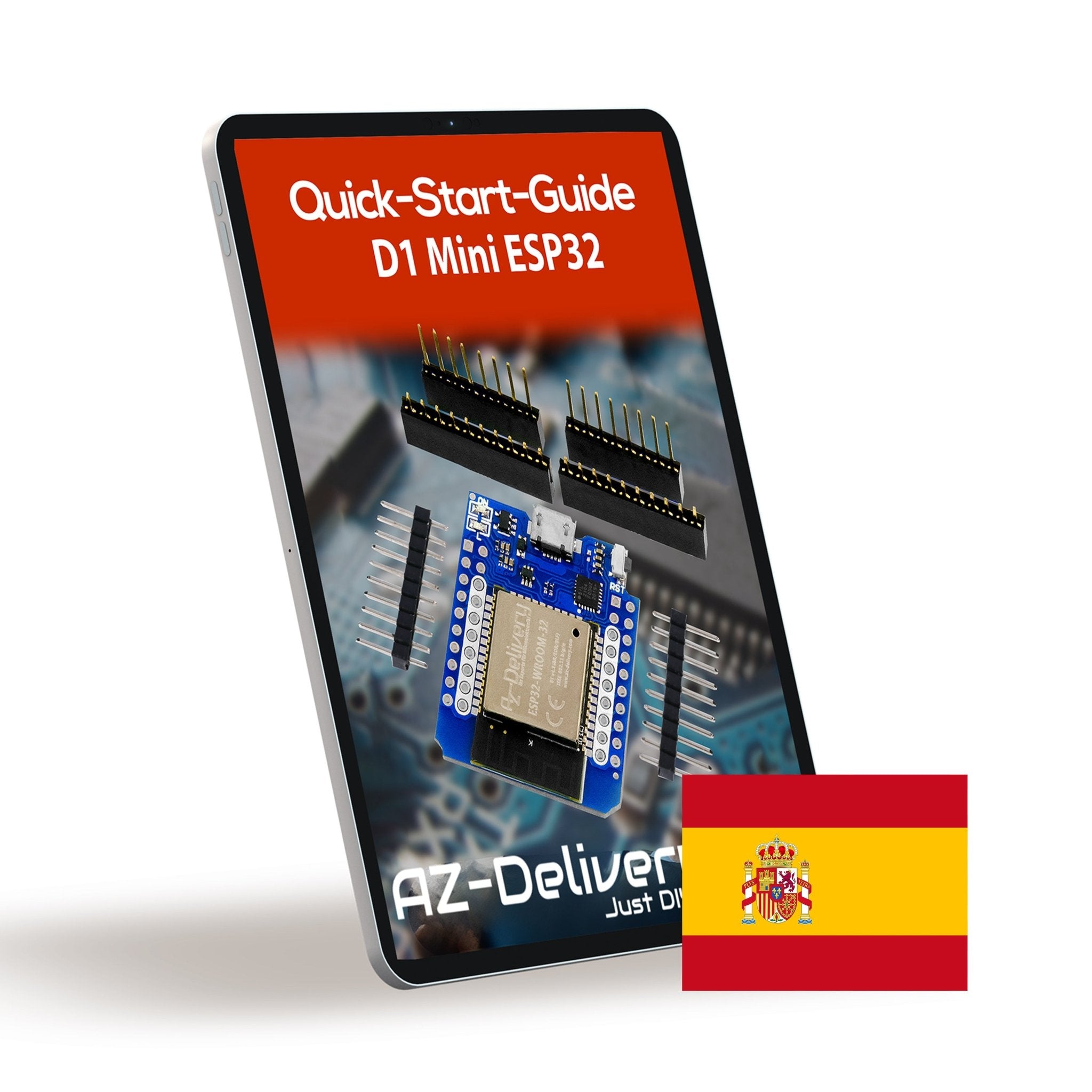 ESP32 D1 Mini NodeMCU WiFi Modul + Bluetooth Internet Entwicklungsboard - AZ - Delivery