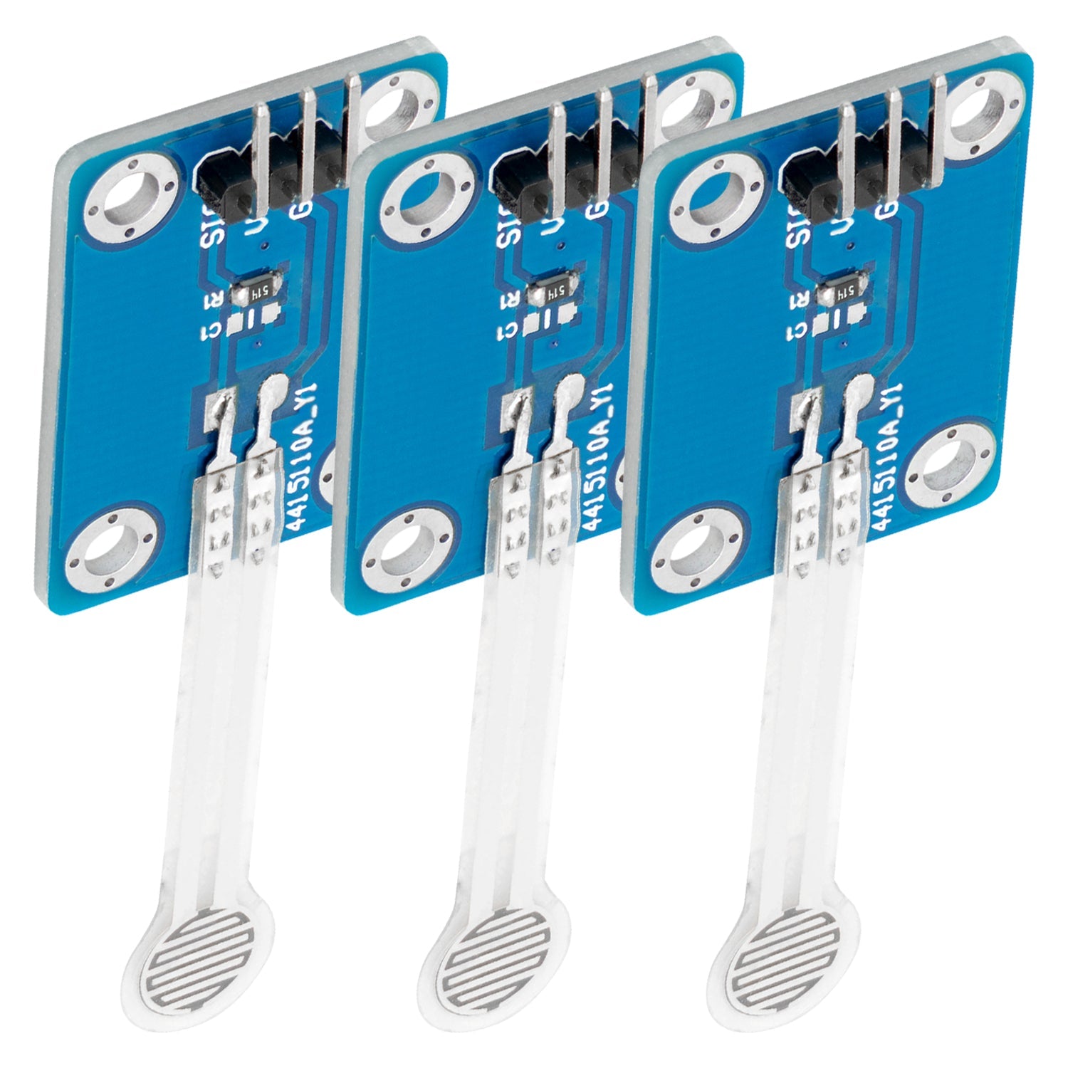 Alarma antirrobo con sensores de presión, anillos LED RGB y módulo MP3