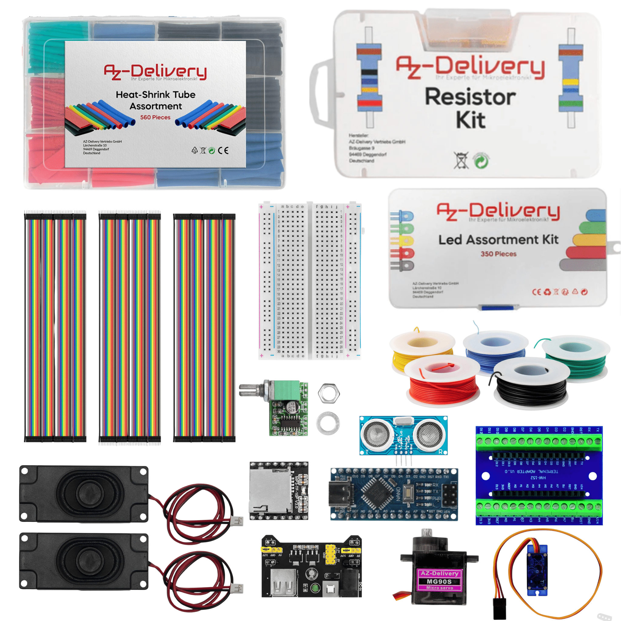 Halloween - Projekt: Das interaktive Skelett mit Bewegung, Licht und Soundeffekten - AZ - Delivery