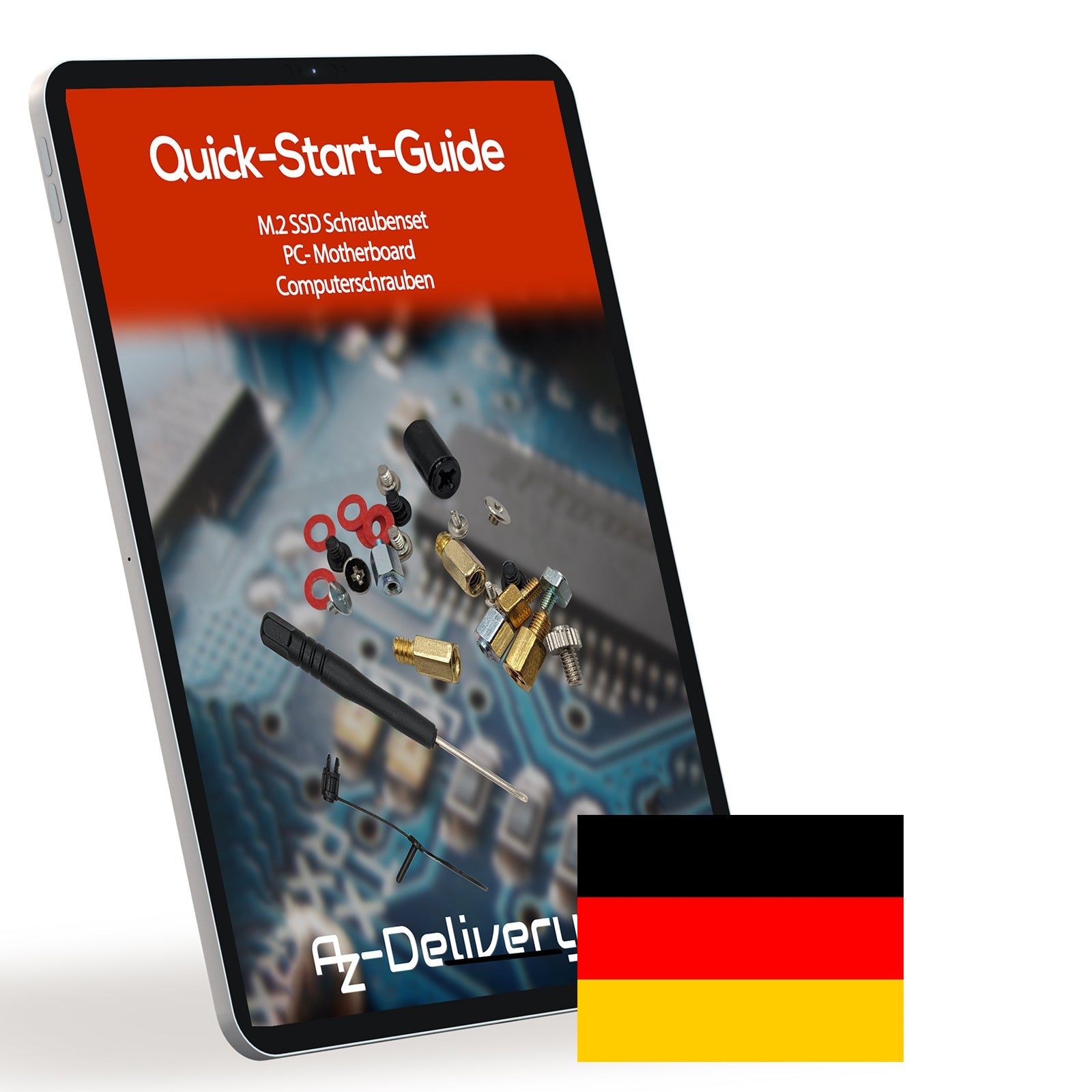 M.2 SSD Montage Schraubenset NVMe M.2 Schrauben für PC Motherboards - AZ - Delivery