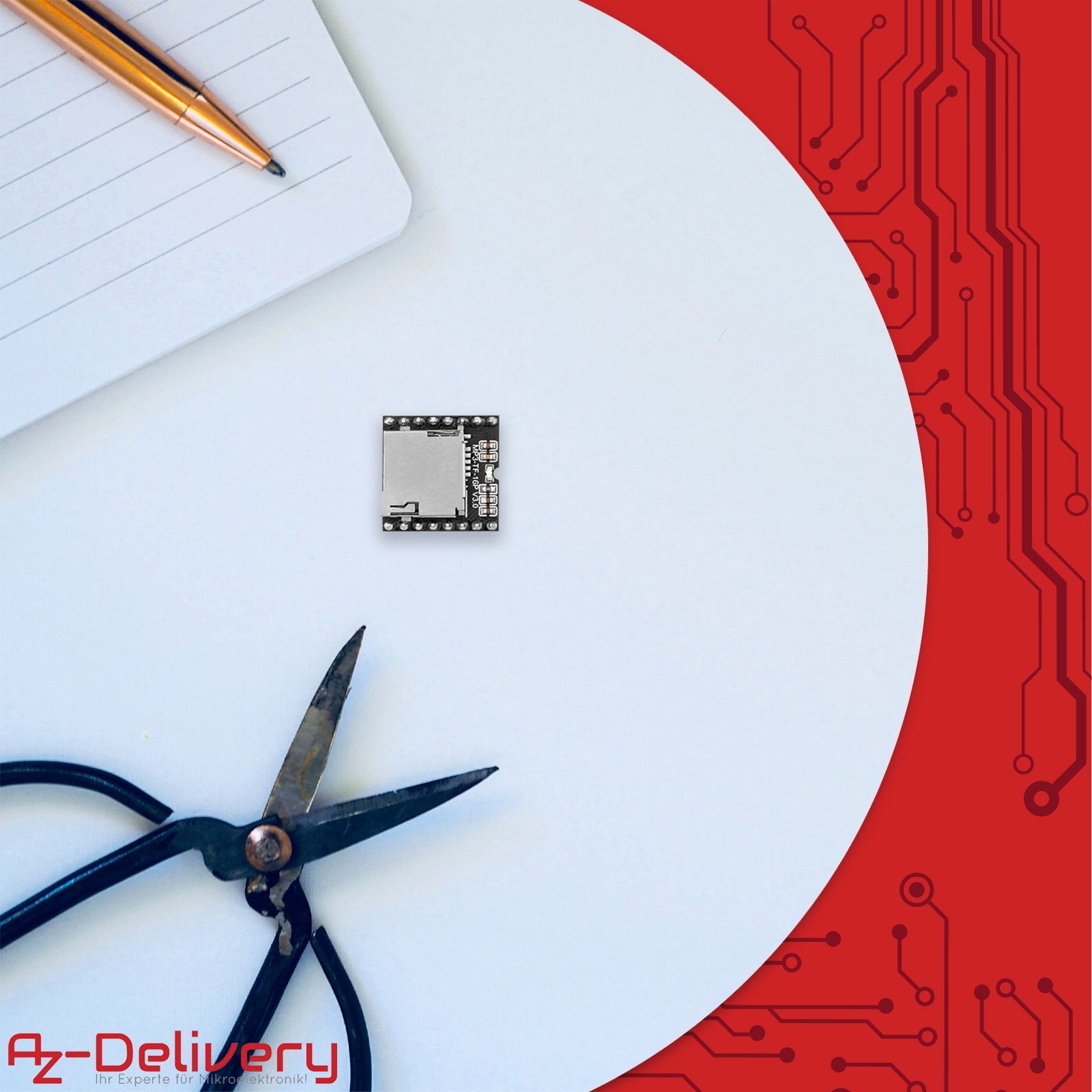 Mini MP3 Player Master Module - AZ - Delivery