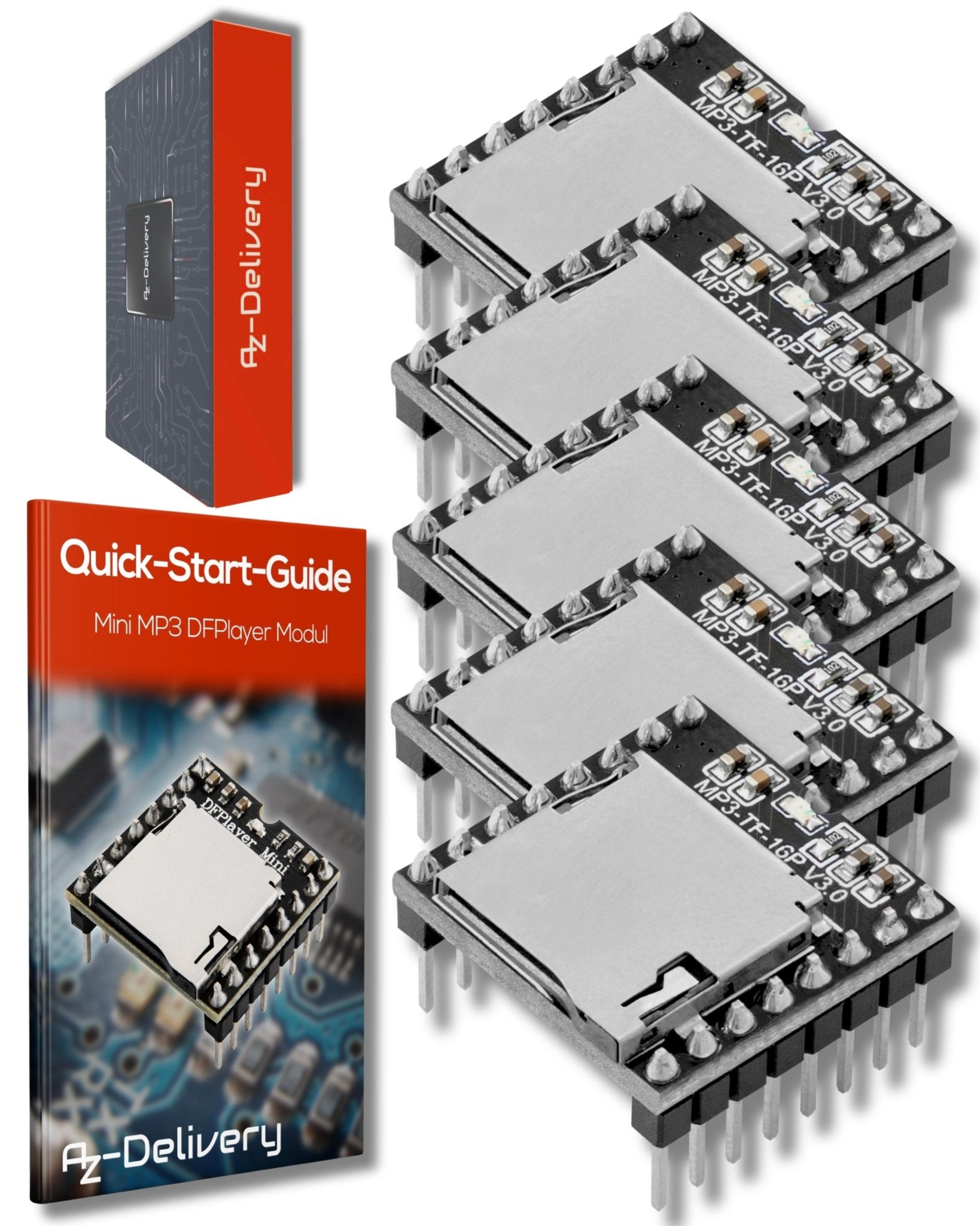 Mini MP3 Player Master Module - AZ - Delivery