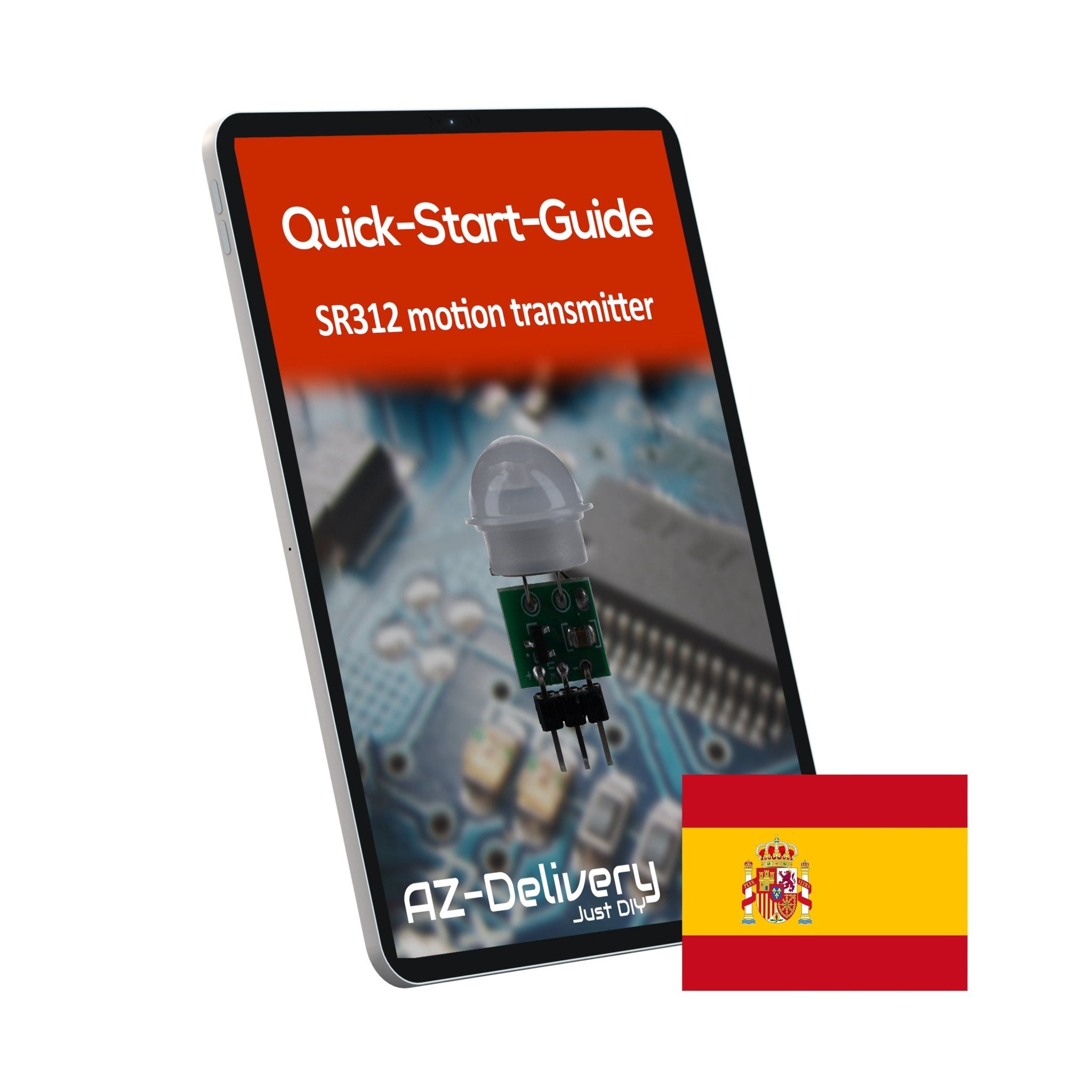 SR312 Mini PIR Bewegungssensor 12V – Infrarot IR Sensor Modul für Arduino, 2,7–12V, 100° Erfassung, 5m Reichweite, kompakter Bewegungsmelder, HC - SR501 Alternative - AZ - Delivery