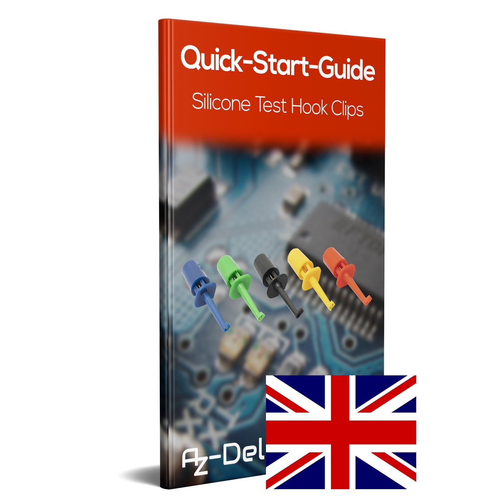 Testhaken Clips Probe Testleitungen Kit für elektronische Tests - AZ - Delivery