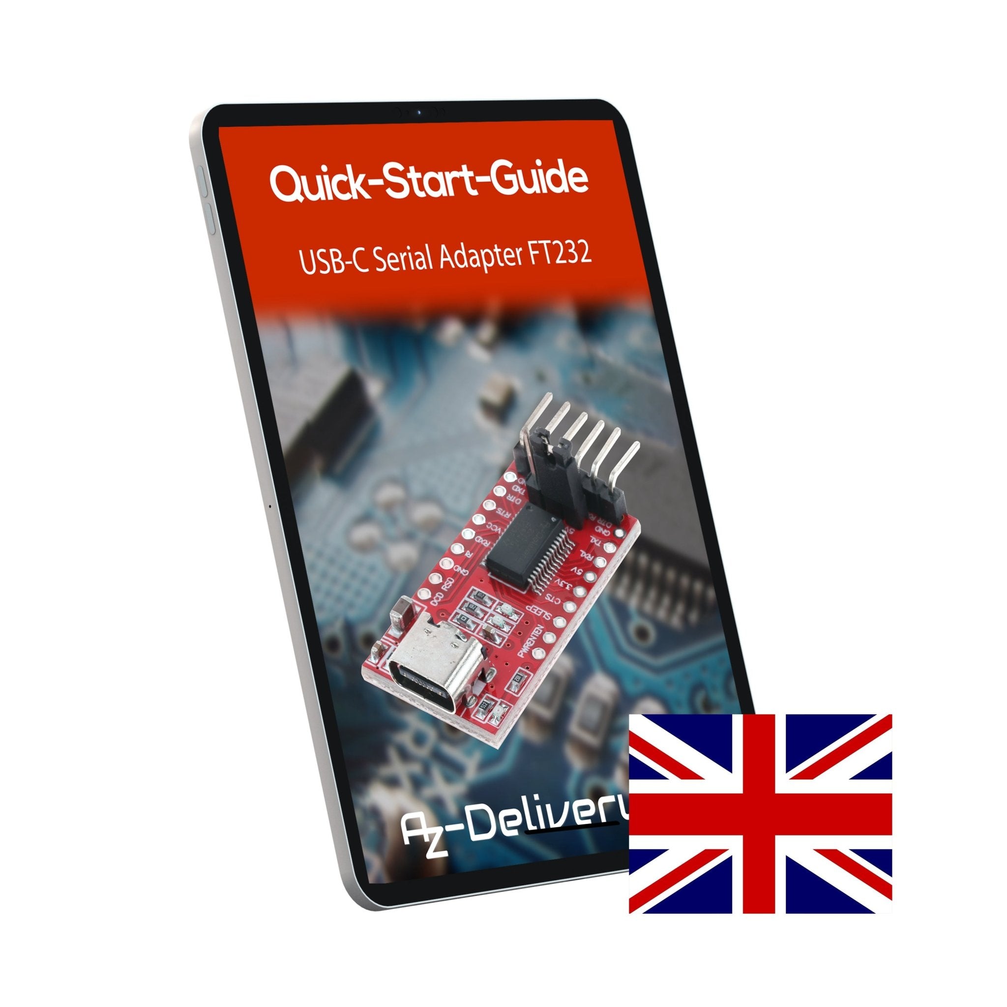 USB - C zu TTL Serial Adapter für 3,3V und 5V kompatibel mit FT232RL - AZ - Delivery