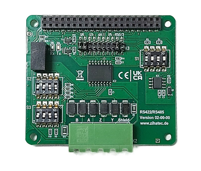 CAPPELLO RS422 / RS485 per Raspberry Pi con isolamento elettrico