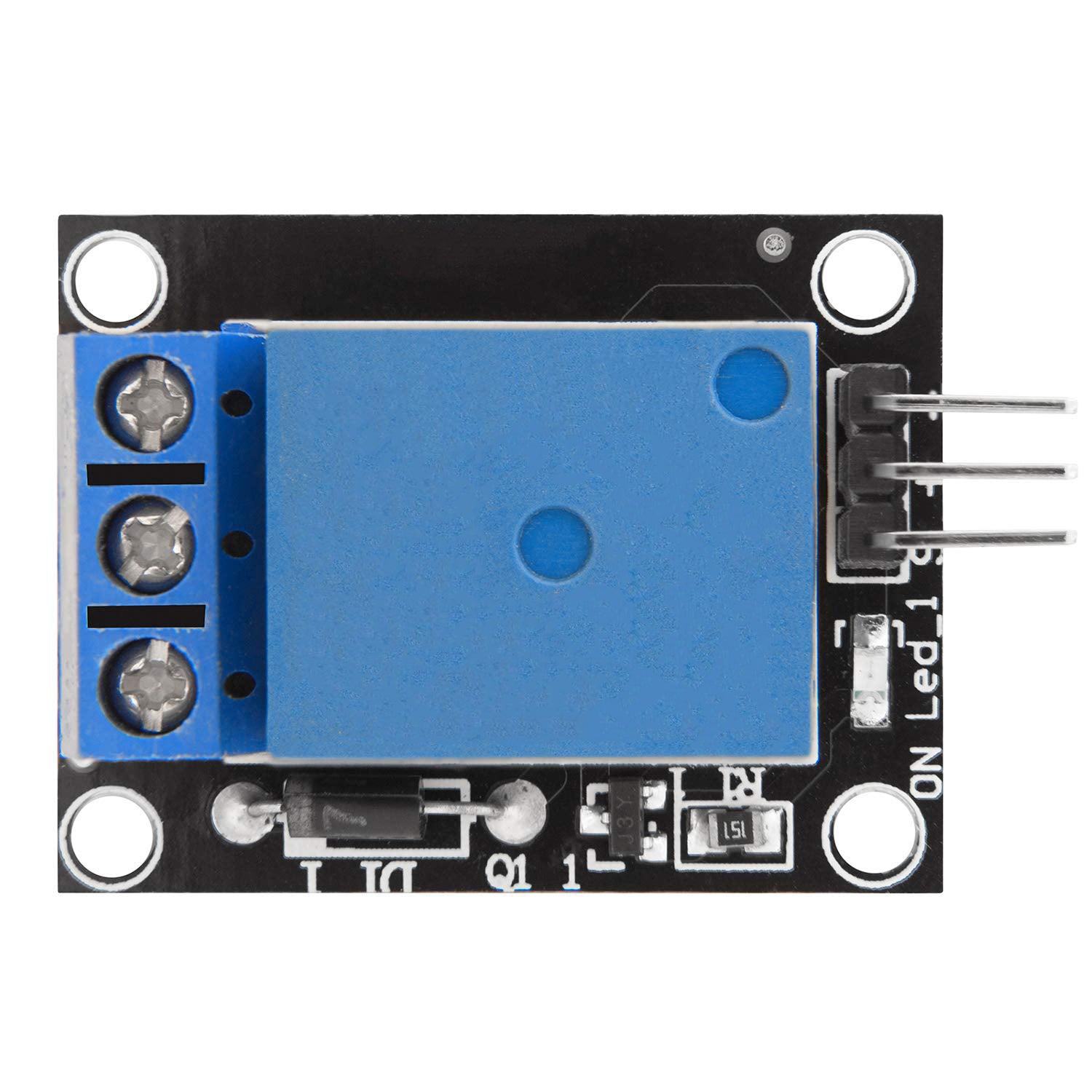 1-Relais 5V KY-019 Modul High-Level-Trigger kompatibel mit Arduino und Raspberry Pi