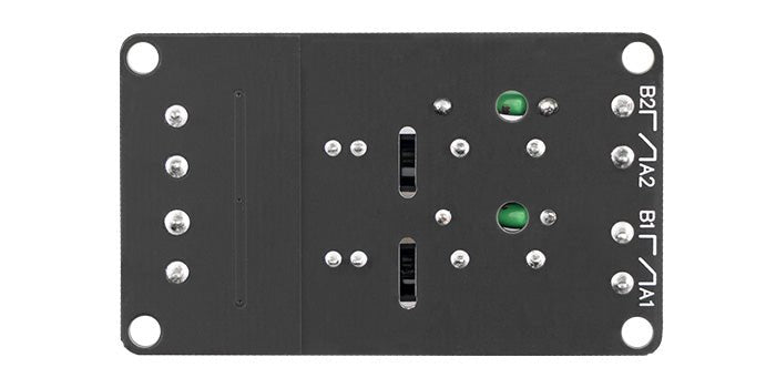 2 Channel Solid State Relay 5V DC Low Level Trigger Power Switch Compatible with Arduino and Raspberry Pi