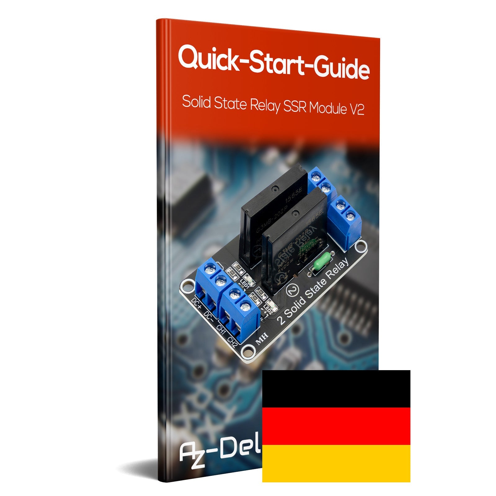 2 Kanal Solid State Relais 5V DC Low Level Trigger Power Switch kompatibel mit Arduino und Raspberry Pi
