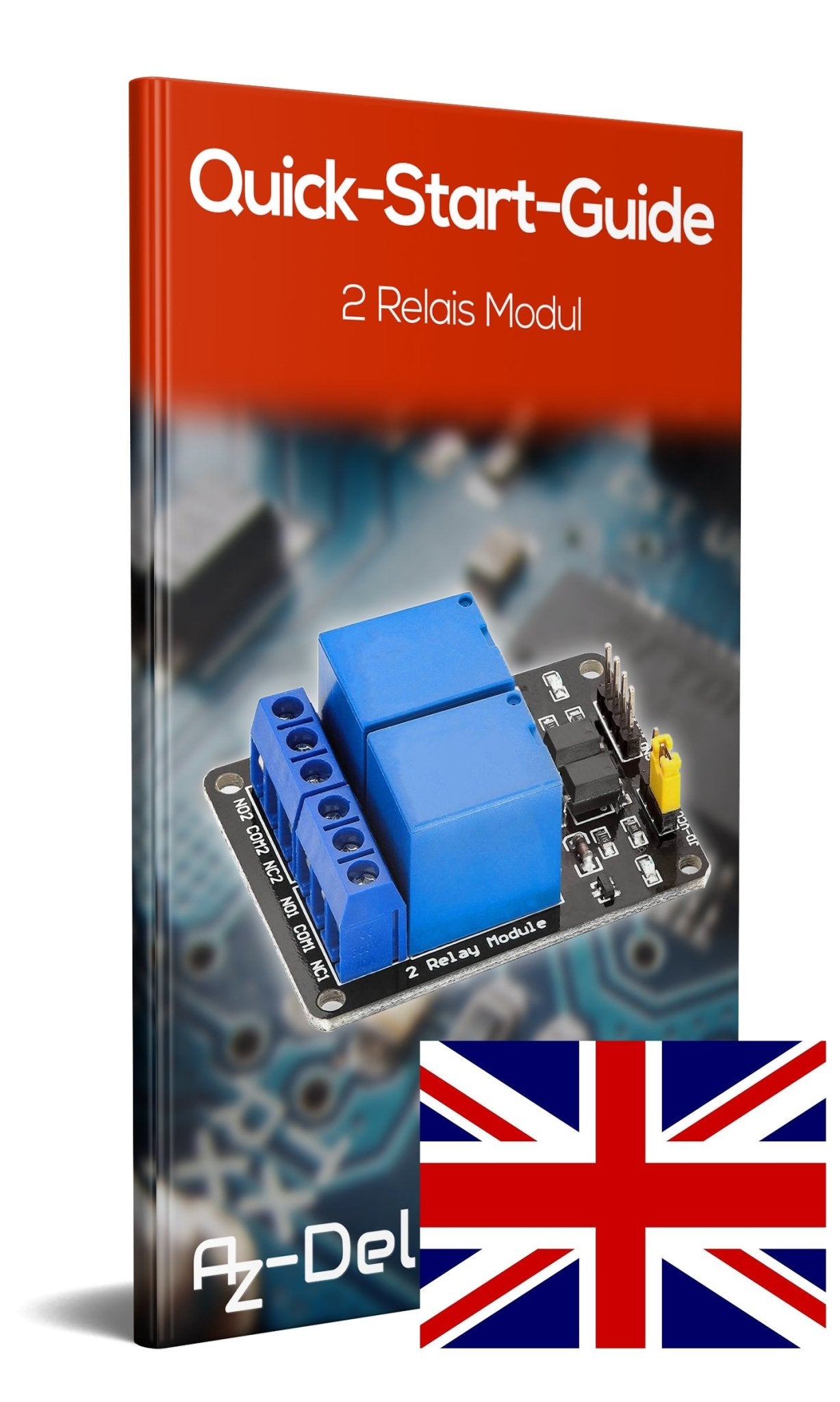 2-Relais Modul 5V mit Optokoppler Low-Level-Trigger