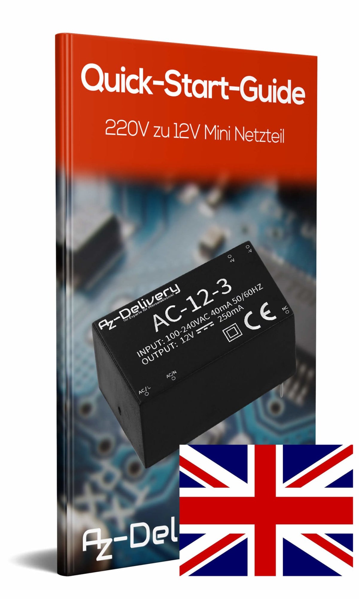220V tot 12V mini voeding