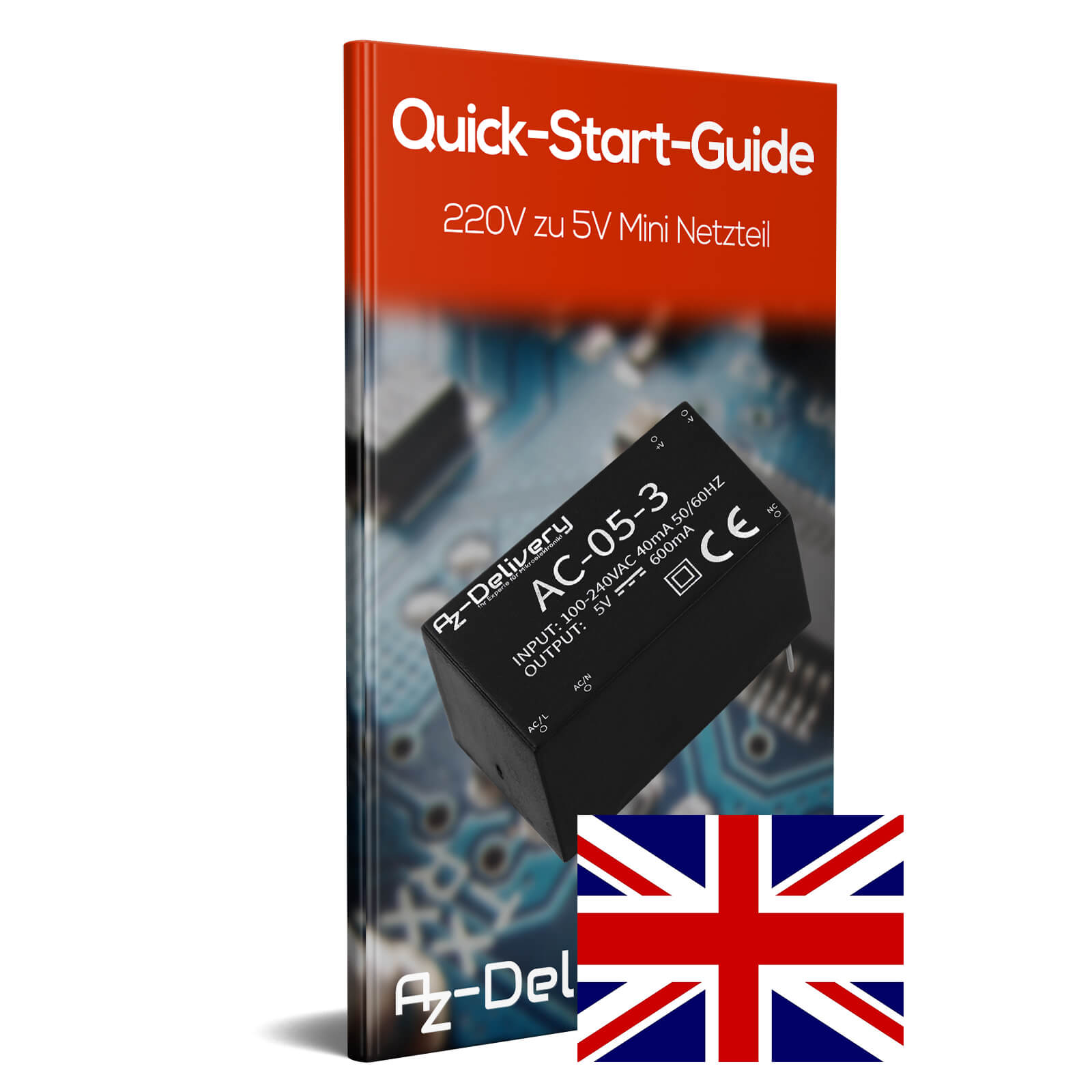 220Voltmeter al 5Voltmeter la parte de red de mini