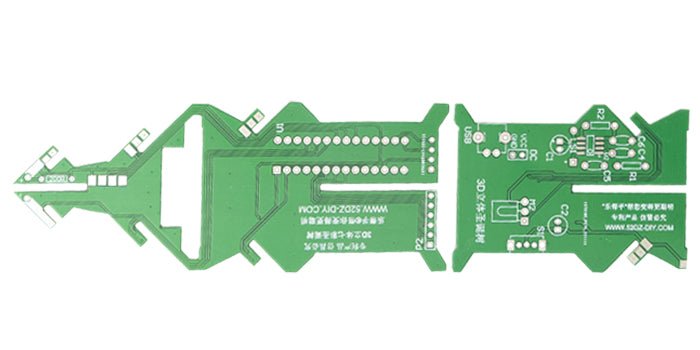 3D DIY Weihnachtsbaum Löt-Set: Bunte LED Elektronik Bausatz, 7 Farben, STEM PCB-Platine - AZ-Delivery
