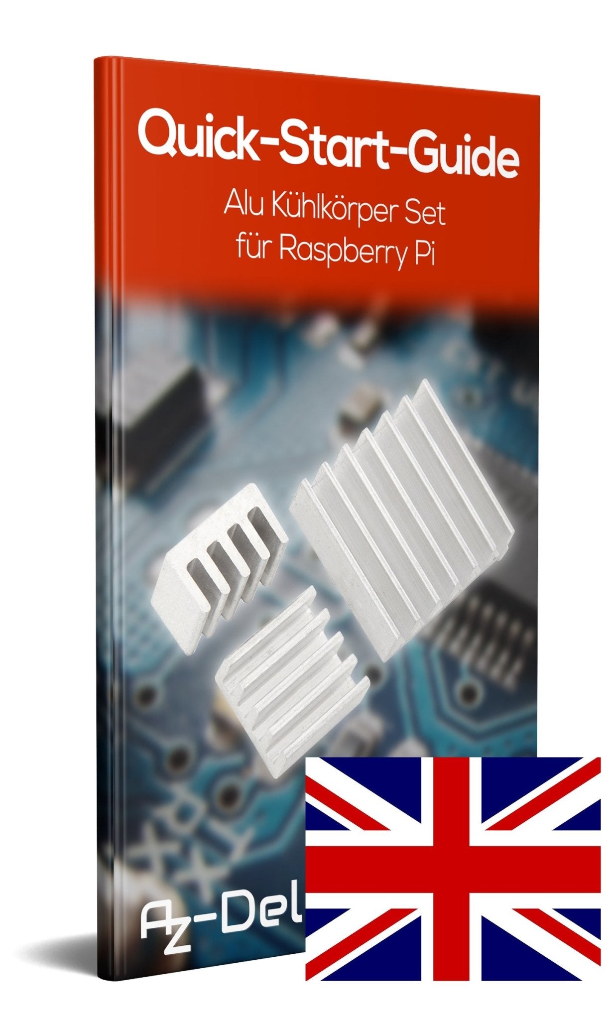 Fregadero de calor de aluminio para Raspberry Pi