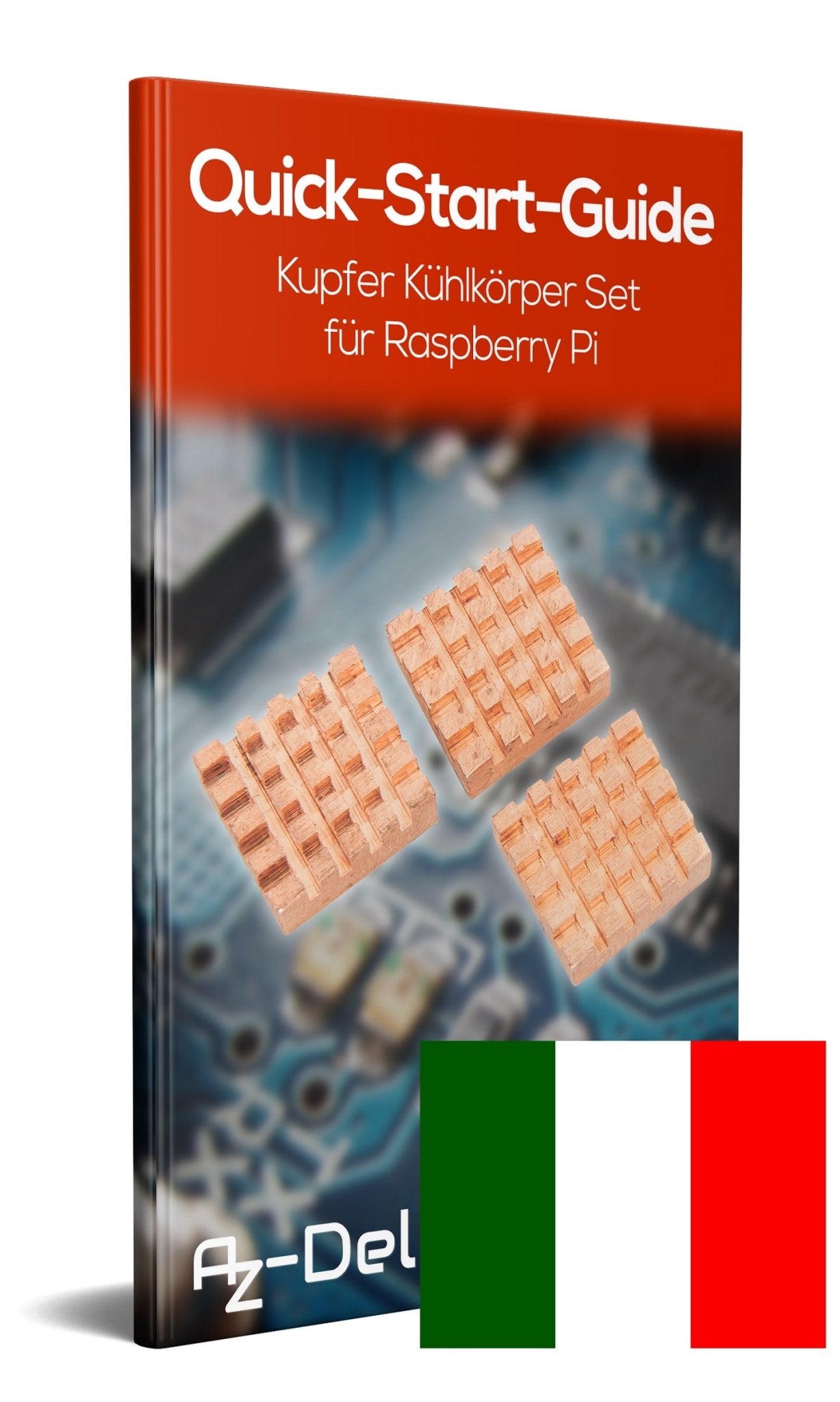 3 Set Passive copper heat sink for Raspberry Pi 3