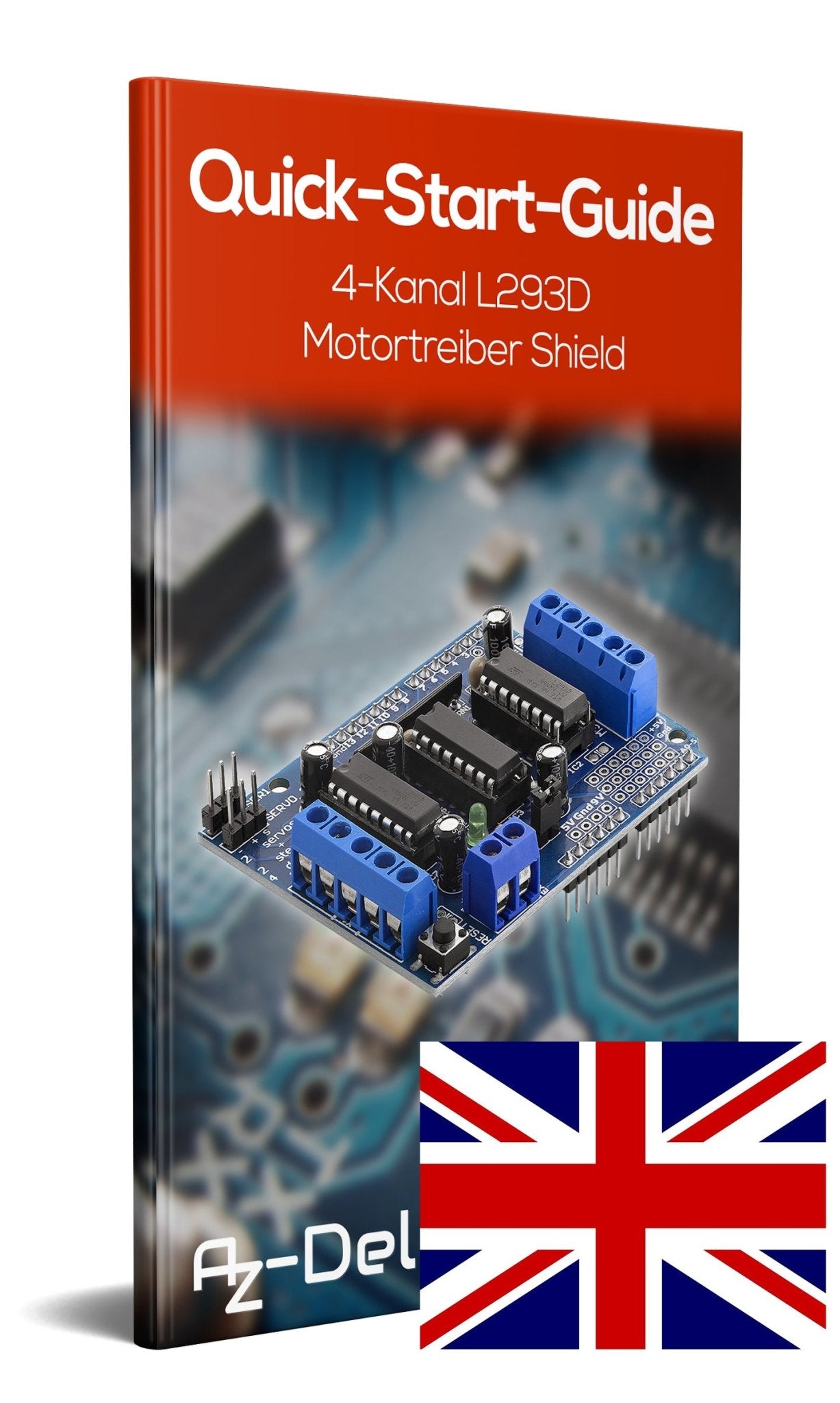 Controlador de motor L293D de 4 canales