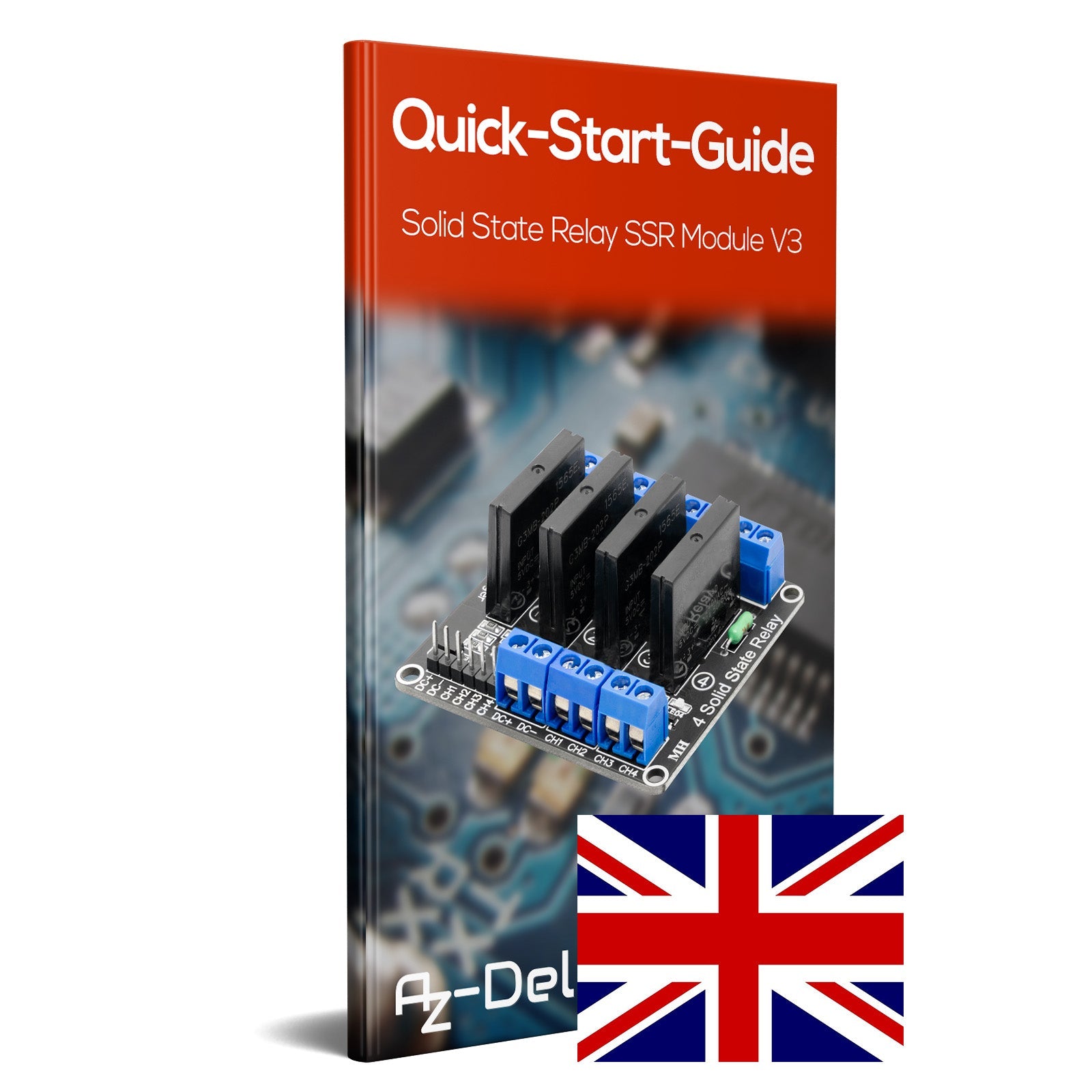 4 Kanal Solid State Relais 5V DC Low Level Trigger Power Switch kompatibel mit Arduino und Raspberry Pi