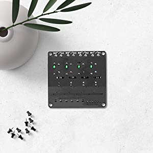 4 Channel Solid State Relay 5V DC Low Level Trigger Power Switch Compatible with Arduino and Raspberry Pi