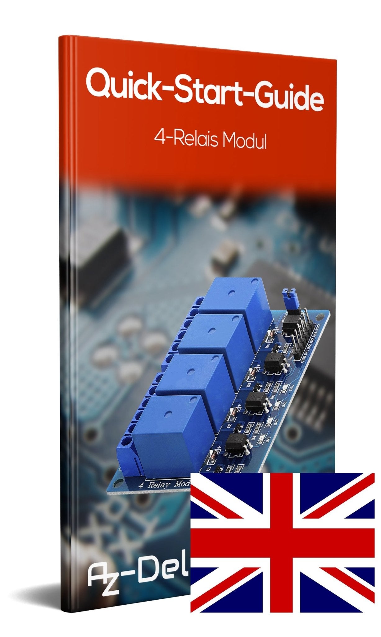 4-Relais Modul 5V mit Optokoppler Low-Level-Trigger