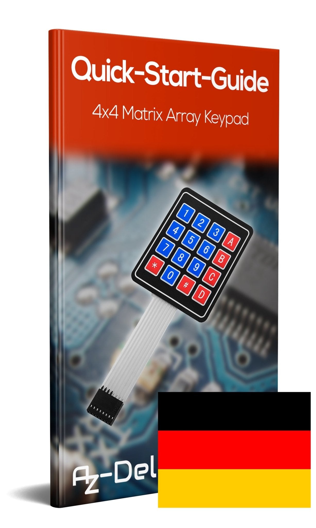4x4 Matrix Array Keypad Tastenfeld Tastatur kompatibel mit Arduino und Raspberry Pi