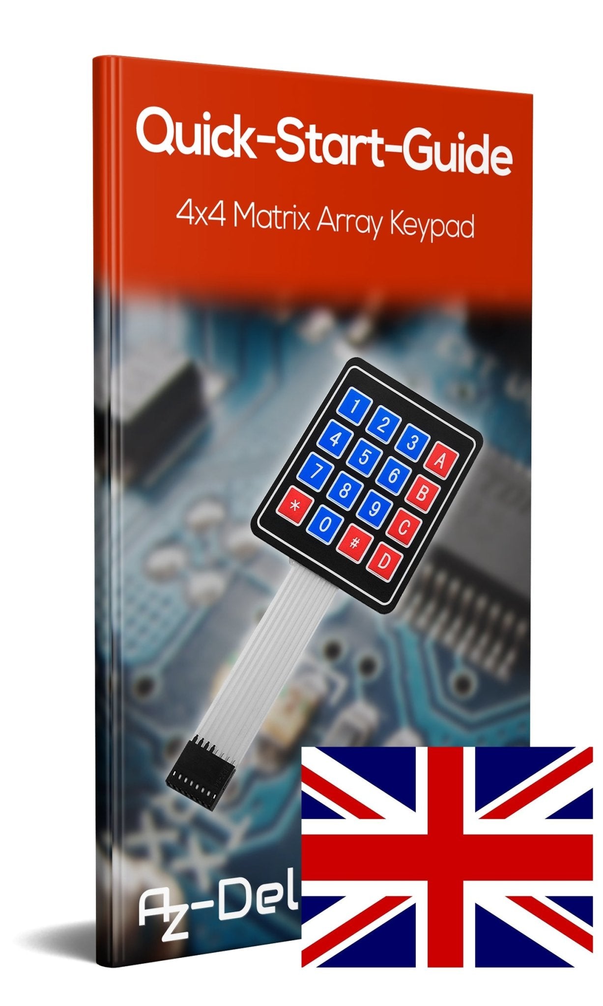 4x4 Matrix Array Keypad Tastenfeld Tastatur kompatibel mit Arduino und Raspberry Pi