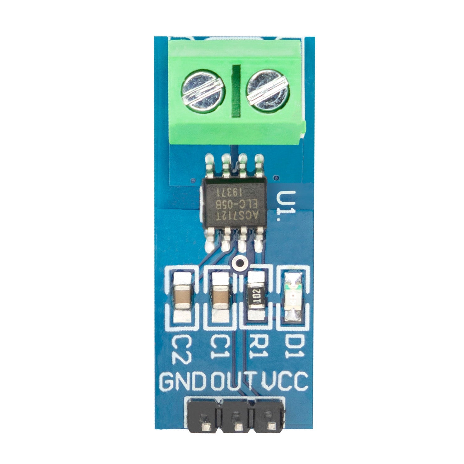 ACS712 Stromsensor 5A Messbereich Range Modul Current Sensor kompatibel mit Arduino - AZ-Delivery