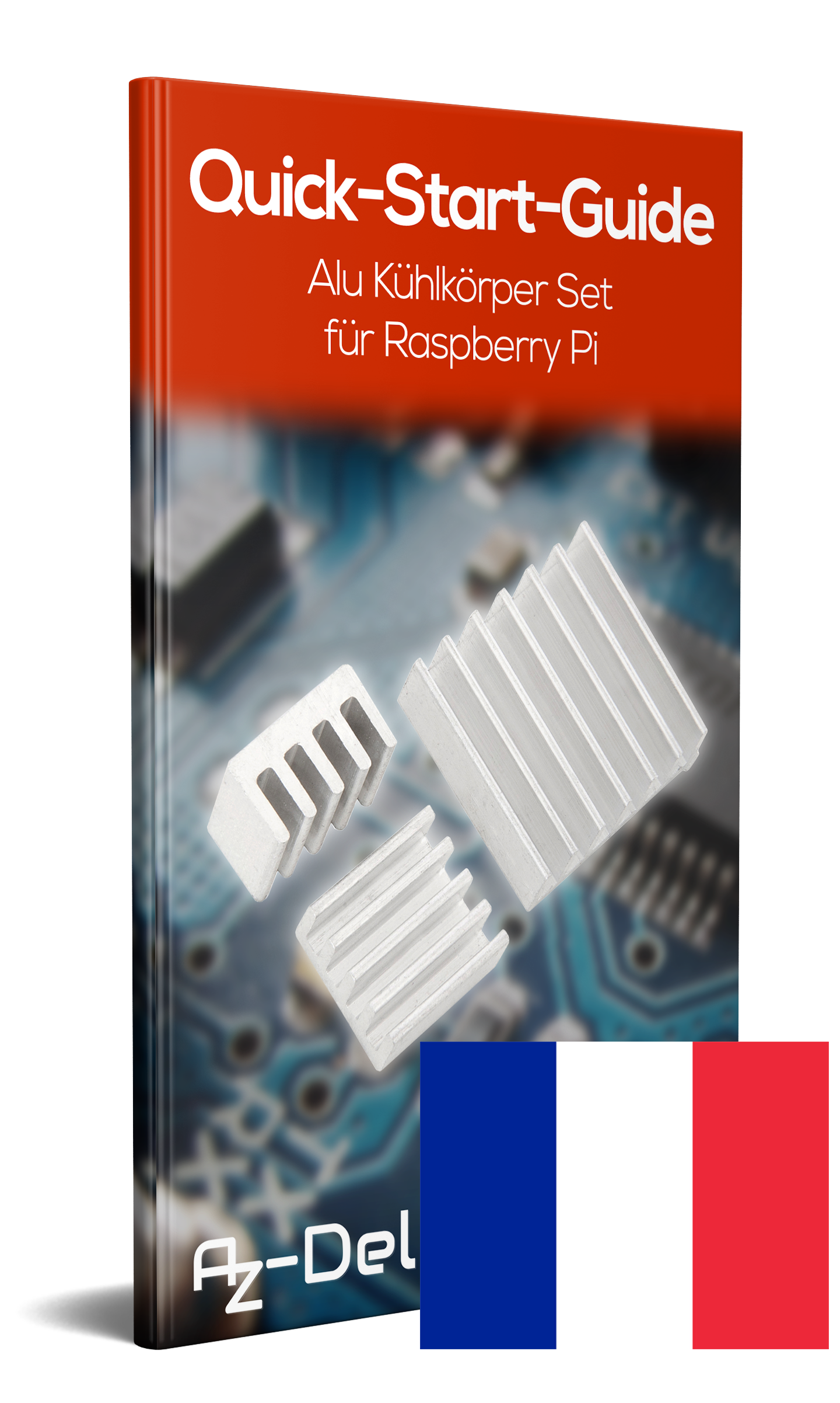 Fregadero de calor de aluminio para Raspberry Pi
