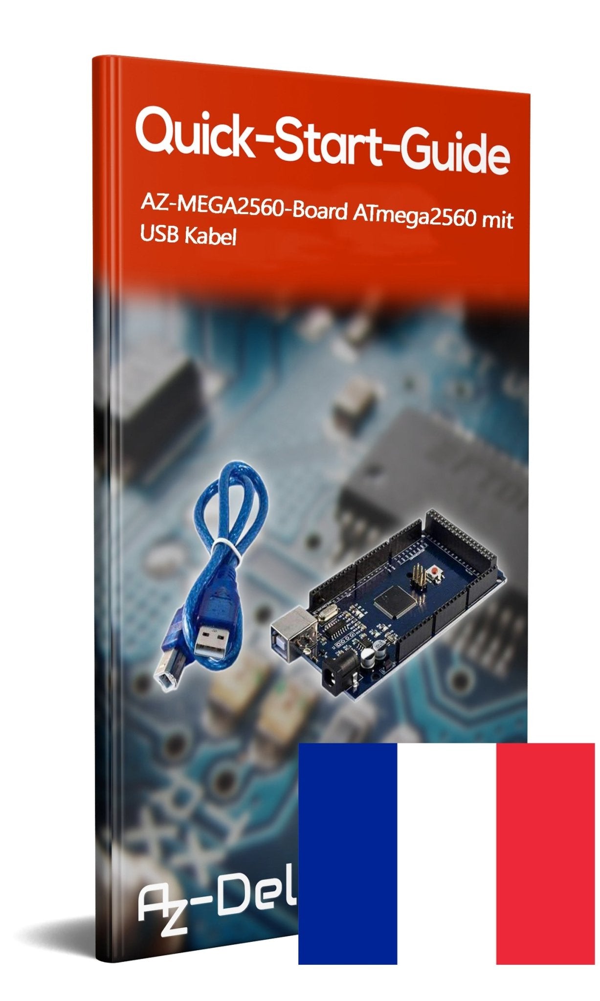 AZ-MEGA2560-Board mit ATmega2560 mit USB Kabel - AZ-Delivery