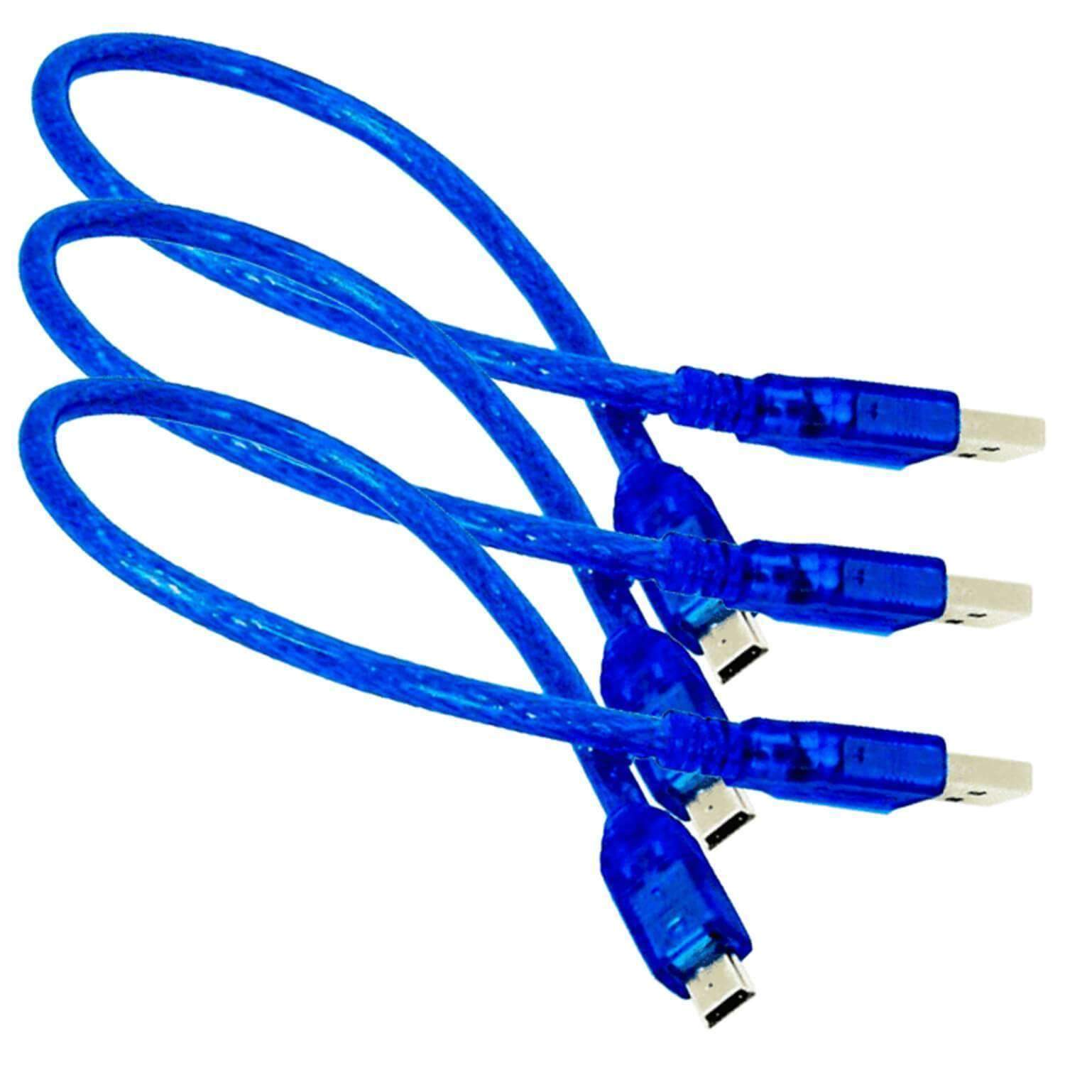 Blaues Mini USB Kabel, 100% kompatibel mit Nano V3 - AZ-Delivery