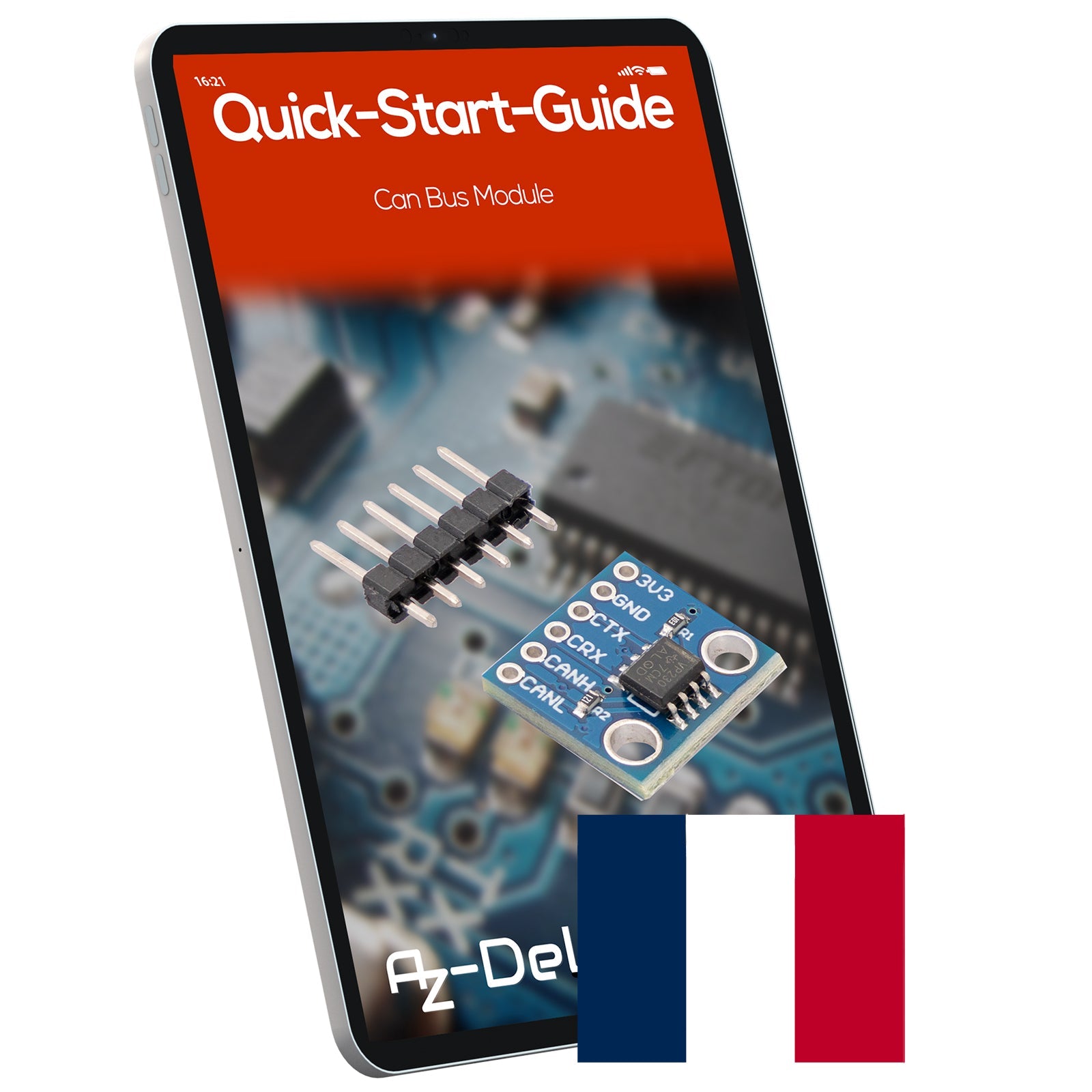 CAN-Bus-Transceiver-Breakout-Board | kompatibel mit ISO 11898-2 Physical Layer Standard - AZ-Delivery