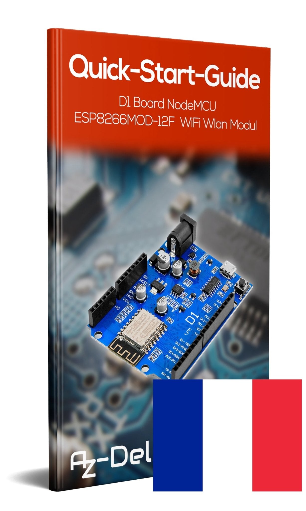 D1 Board NodeMCU ESP8266MOD-12F WiFi Wlan Modul - AZ-Delivery