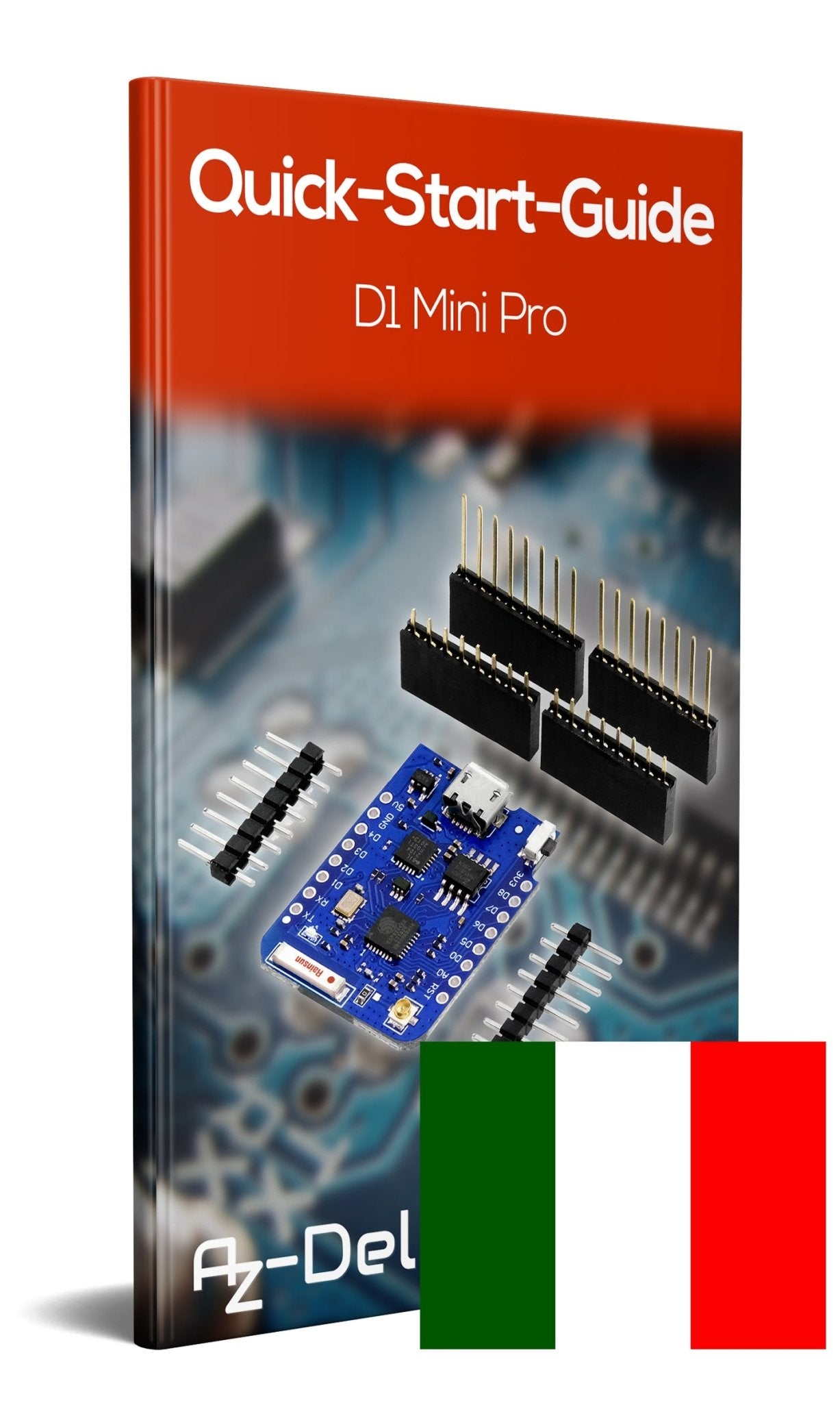 D1 Mini Pro ESP8266 ESP-8266EX CP2104 WIFI Entwicklungboard - AZ-Delivery