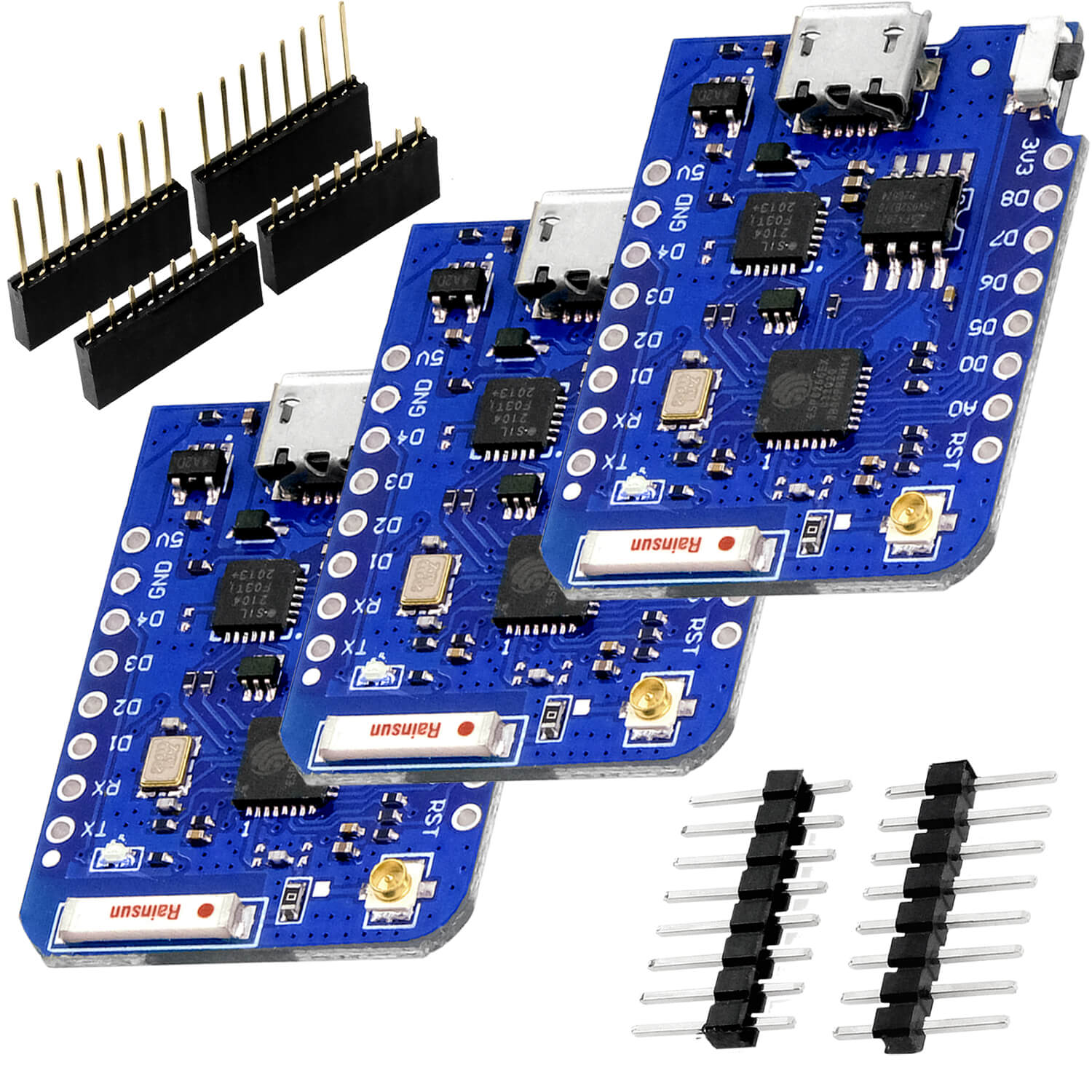 D1 Mini Pro ESP8266 ESP-8266EX CP2104 WIFI Entwicklungboard kompatibel mit Arduino - AZ-Delivery