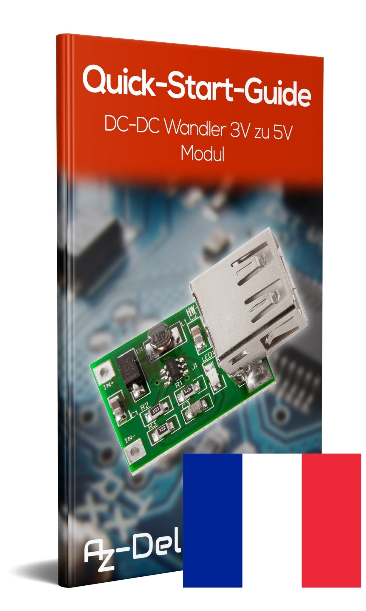 DC-DC Wandler 3V zu 5V USB Ausgang 600mA step up Power Module - AZ-Delivery