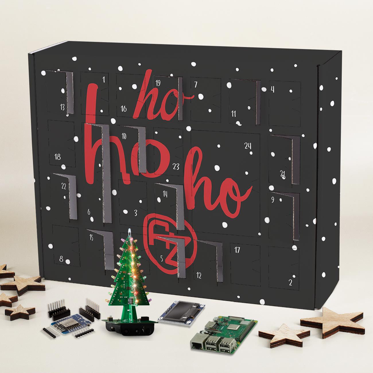 Der Ultimative Mikroelektronik-Adventskalender mit 24 hochwertigen Modulen - AZ-Delivery