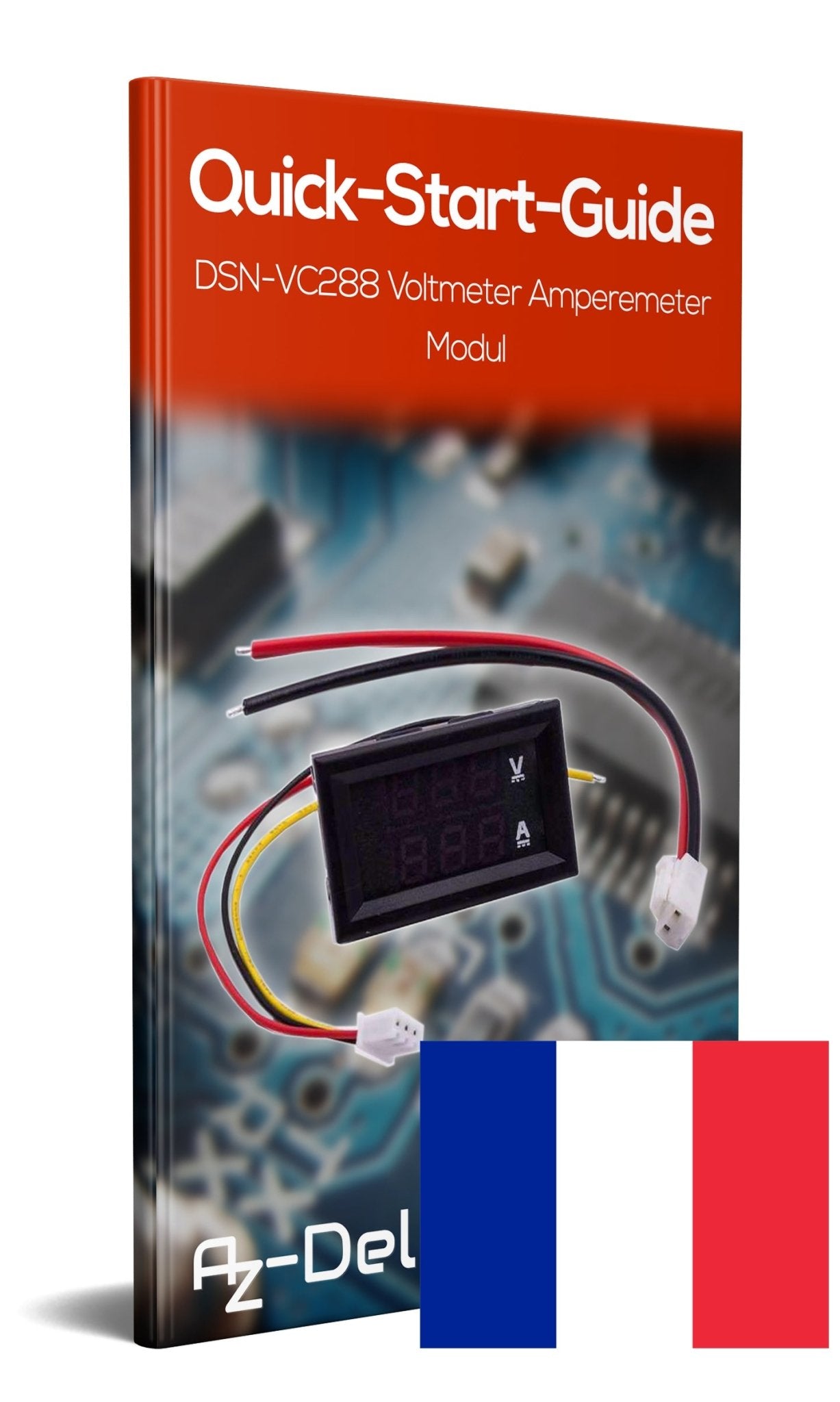 DSN-VC288 Voltmeter Amperemeter Modul mit LED Display für Raspberry Pi - AZ-Delivery