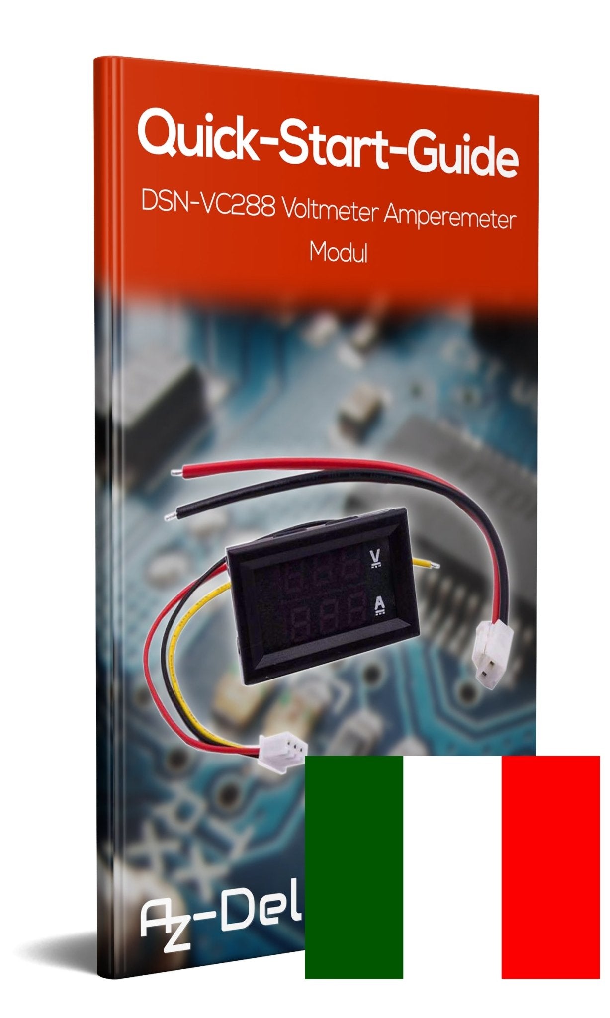 DSN-VC288 Voltmeter Amperemeter Modul mit LED Display für Raspberry Pi - AZ-Delivery