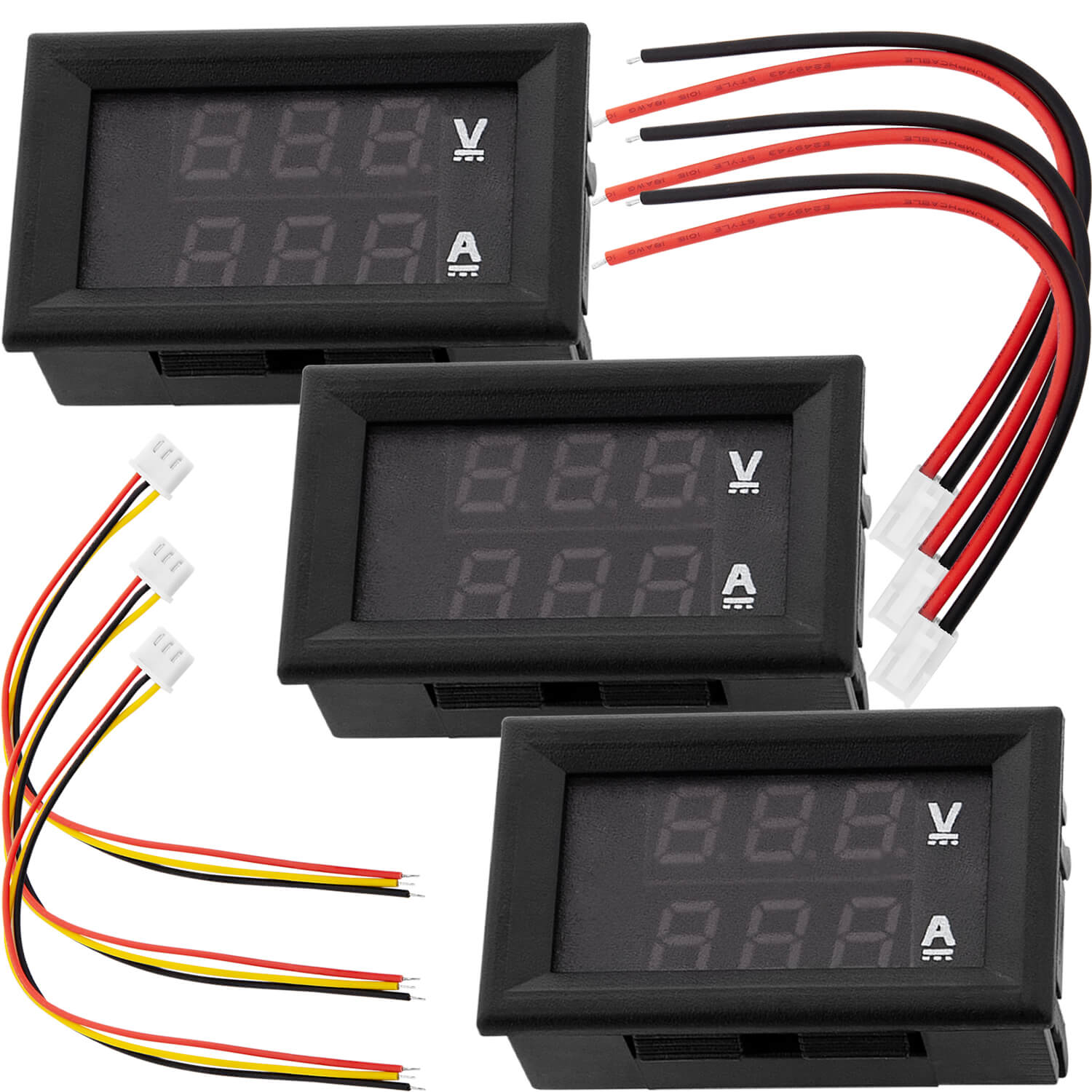 DSN-VC288 Voltmeter Amperemeter Modul mit LED Display kompatibel mit Arduino und Raspberry Pi - AZ-Delivery