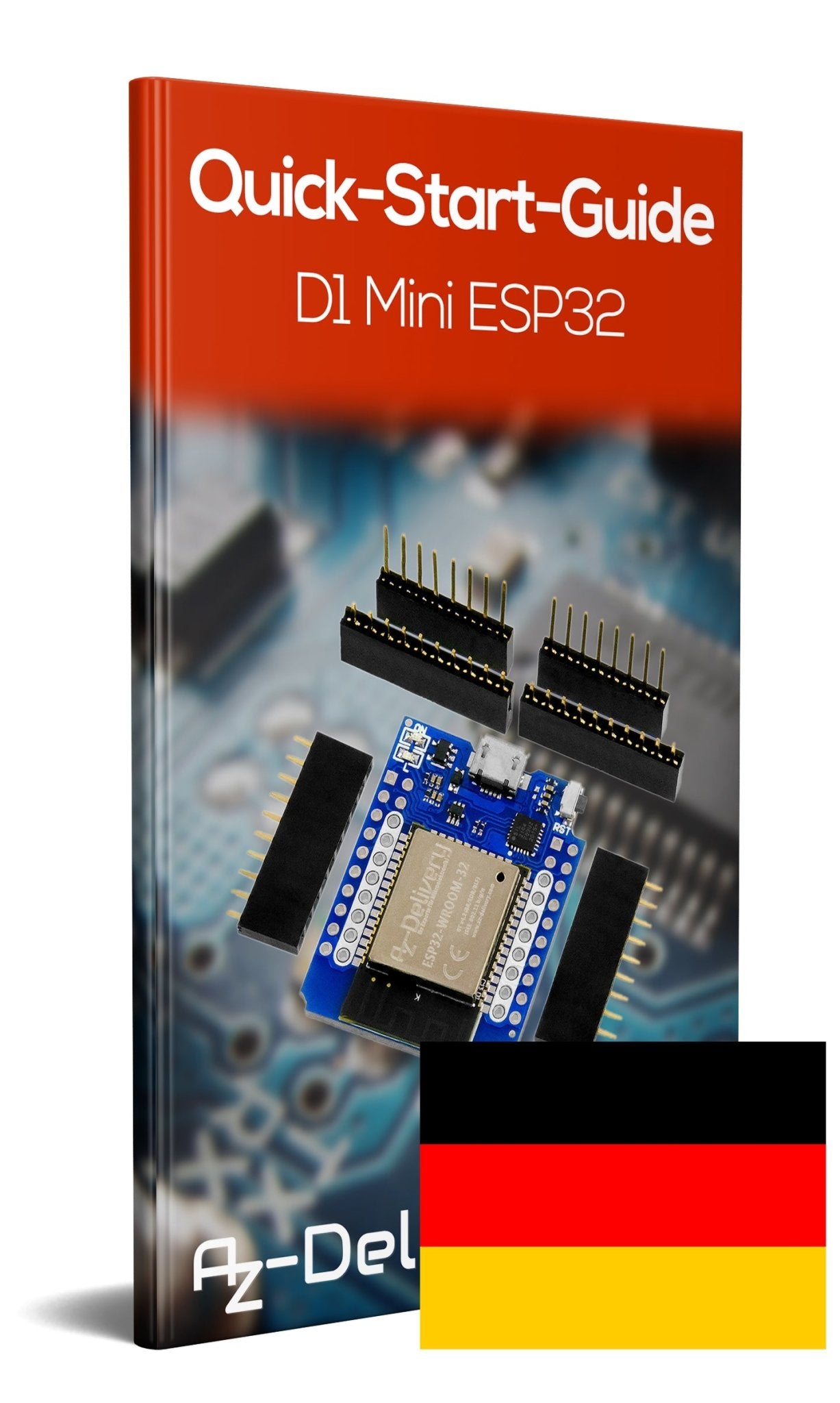ESP32 D1 Mini NodeMCU WiFi Modul + Bluetooth Internet Entwicklungsboard - AZ-Delivery