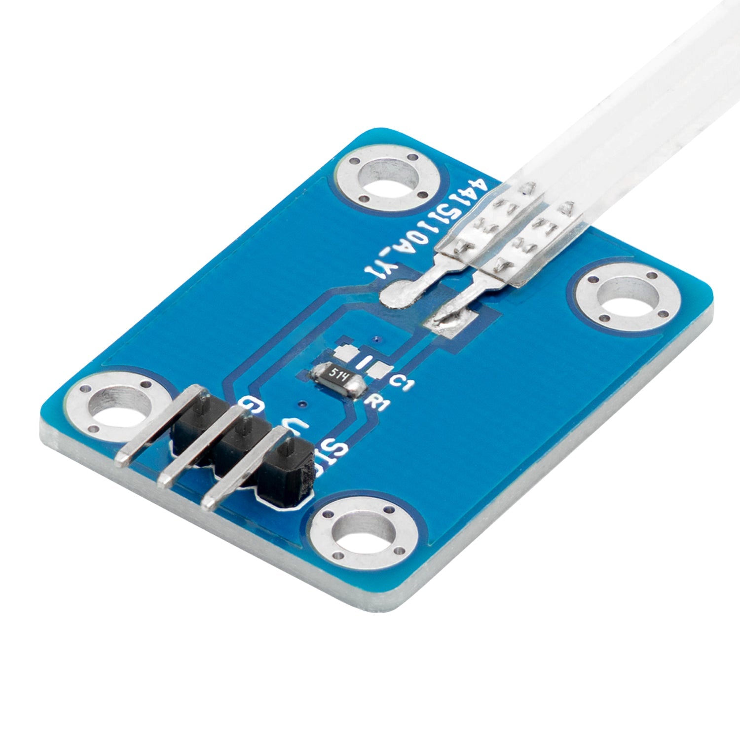 Flexibler Dünnfilm Drucksensor 3,3 / 5V Analog | Druckerkennung | Präziser Kraftsensor zur Erkennung von Druck / Widerstand - AZ-Delivery