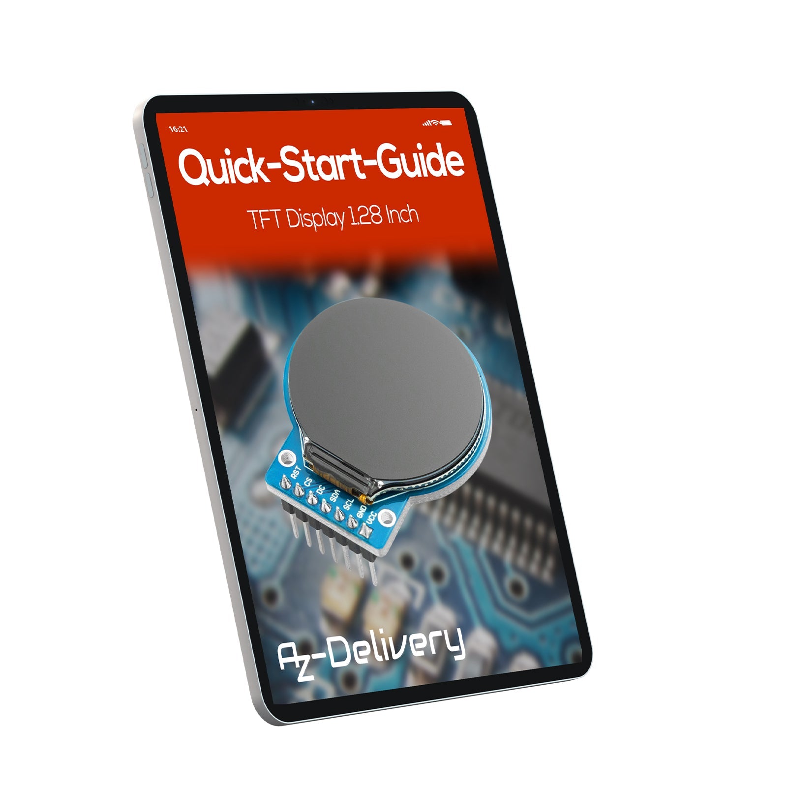 GC9A01 1.28-Zoll Rundes LCD TFT Display für Arduino - AZ-Delivery